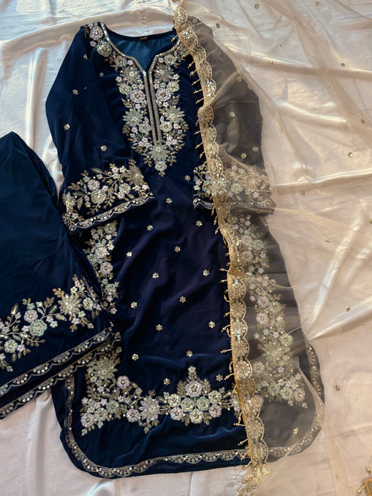 JIMMY CHOO VELVET READYMADE SUIT 3 Q