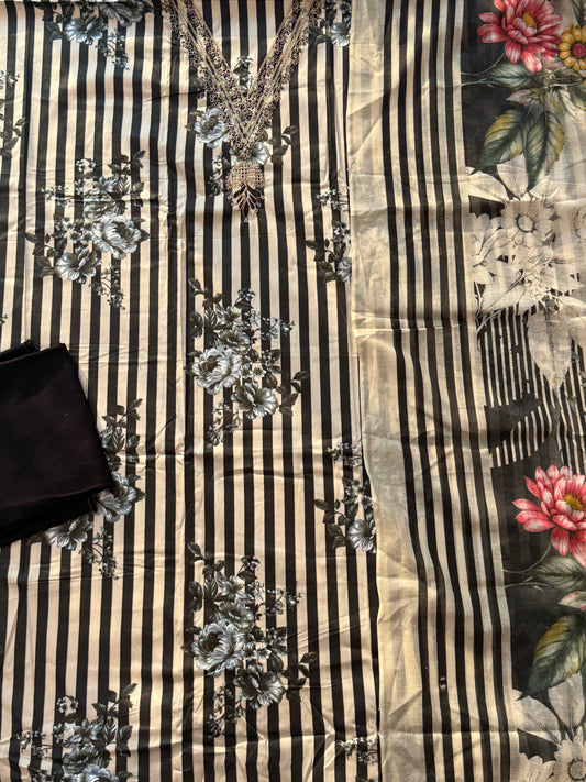 ROZANA PURE COTTON SUIT 1