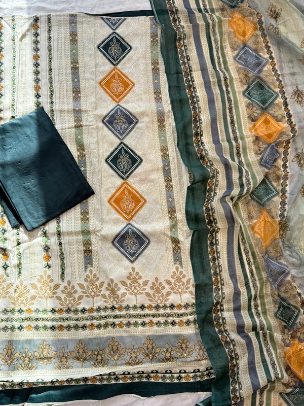 ROZANA PURE COTTON SUIT 58 Q