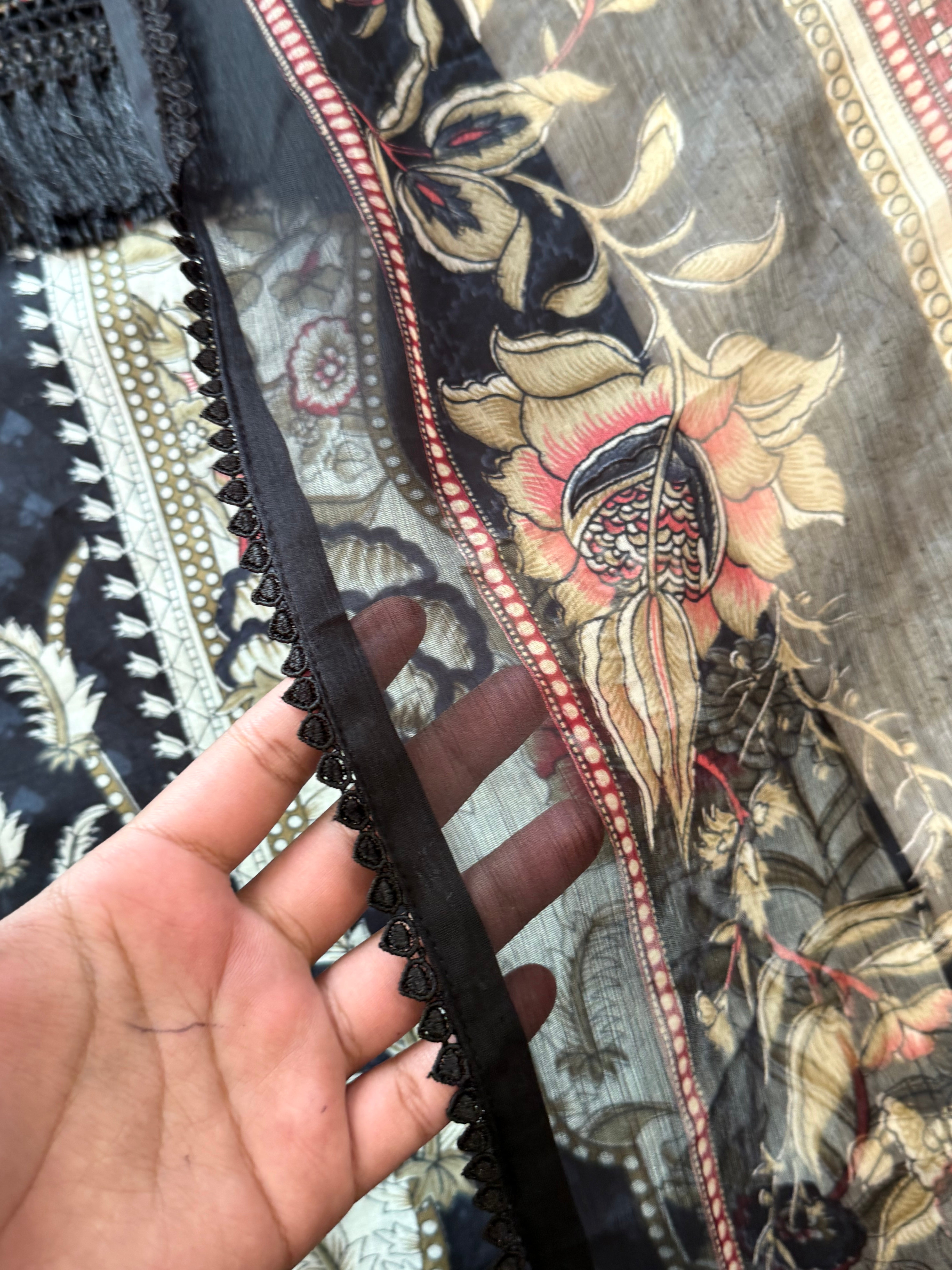 HARSHA BLACK READYMADE SUIT
