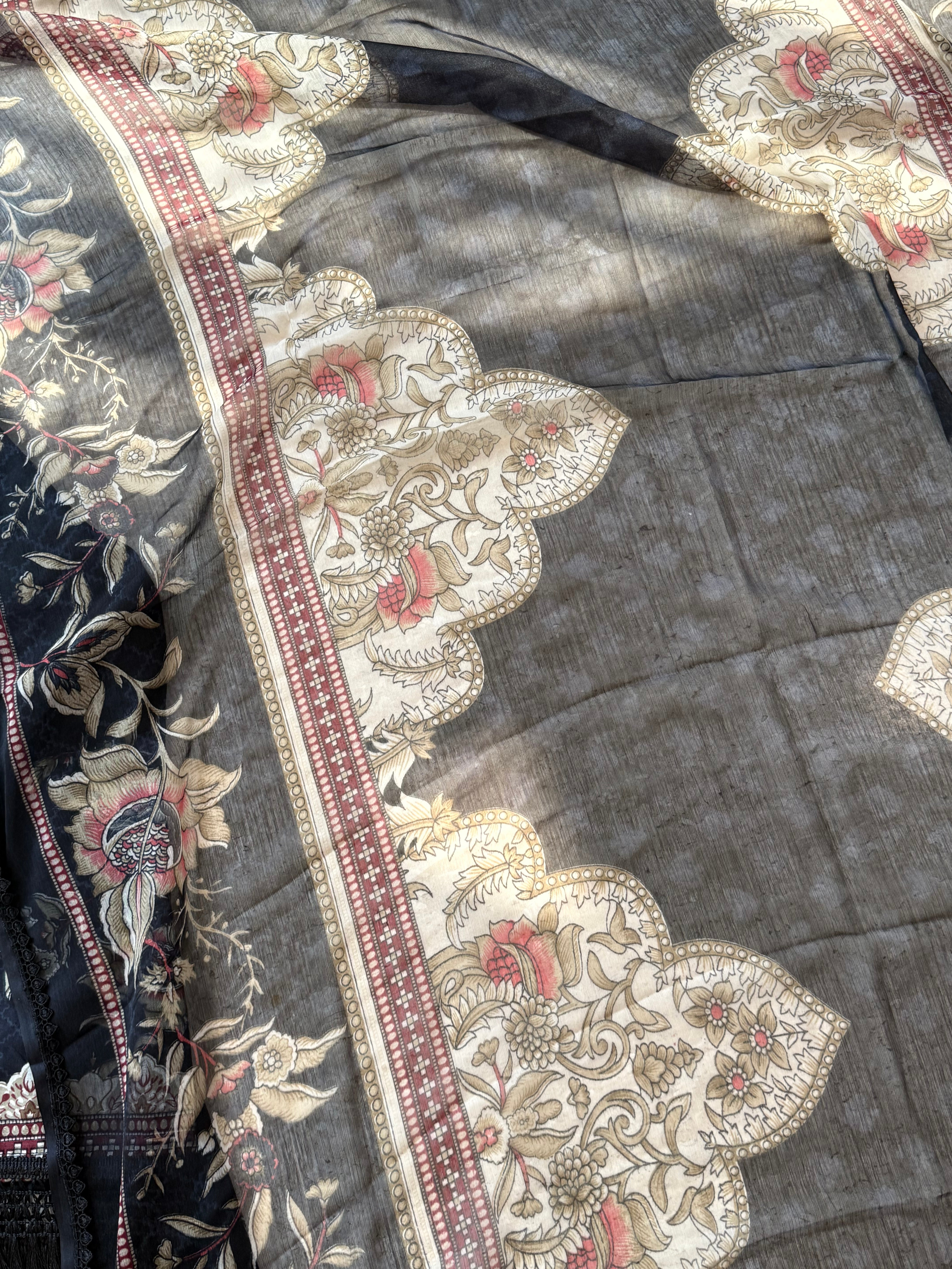 HARSHA BLACK READYMADE SUIT