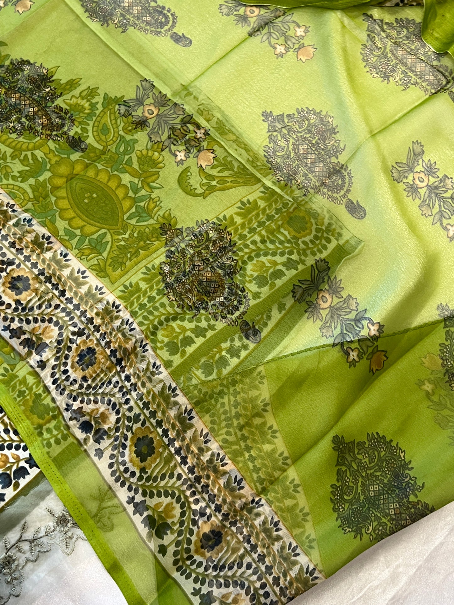 HARSHA BISCUIT COTTON PATCH SUIT