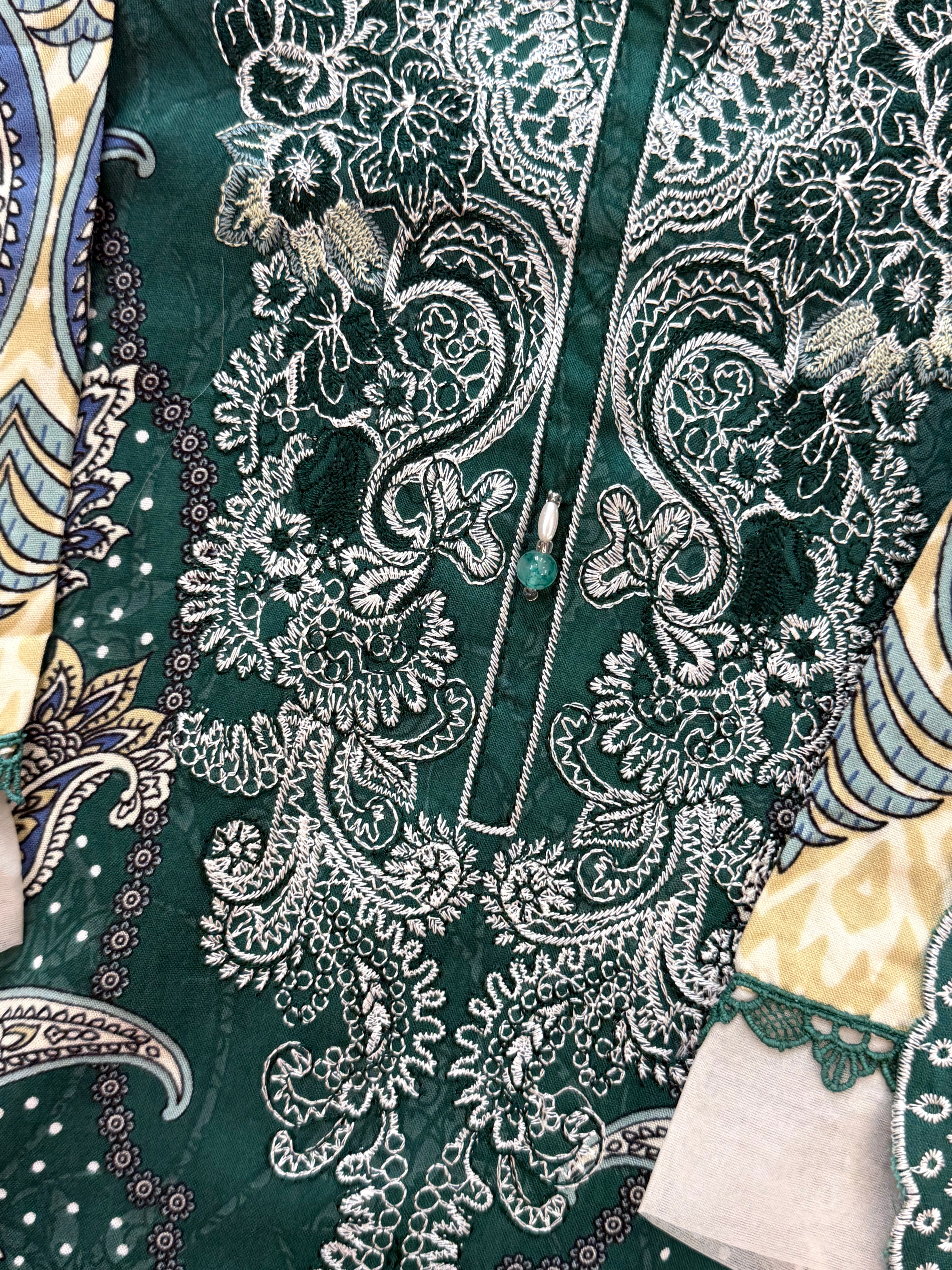 BINSAEED LAWN READYMADE SUIT 2 Q