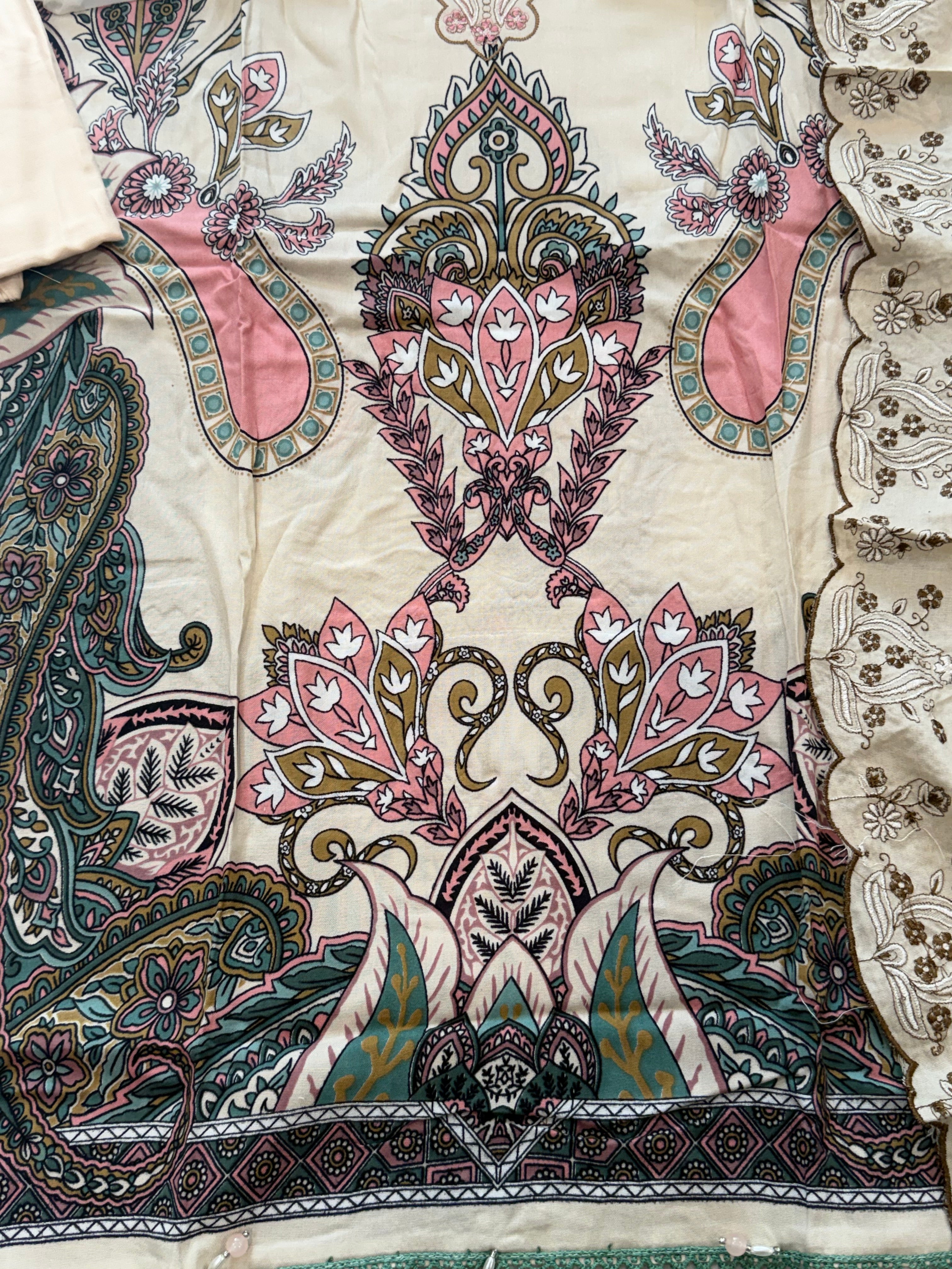 BINSAEED LAWN READYMADE SUIT 6 Q