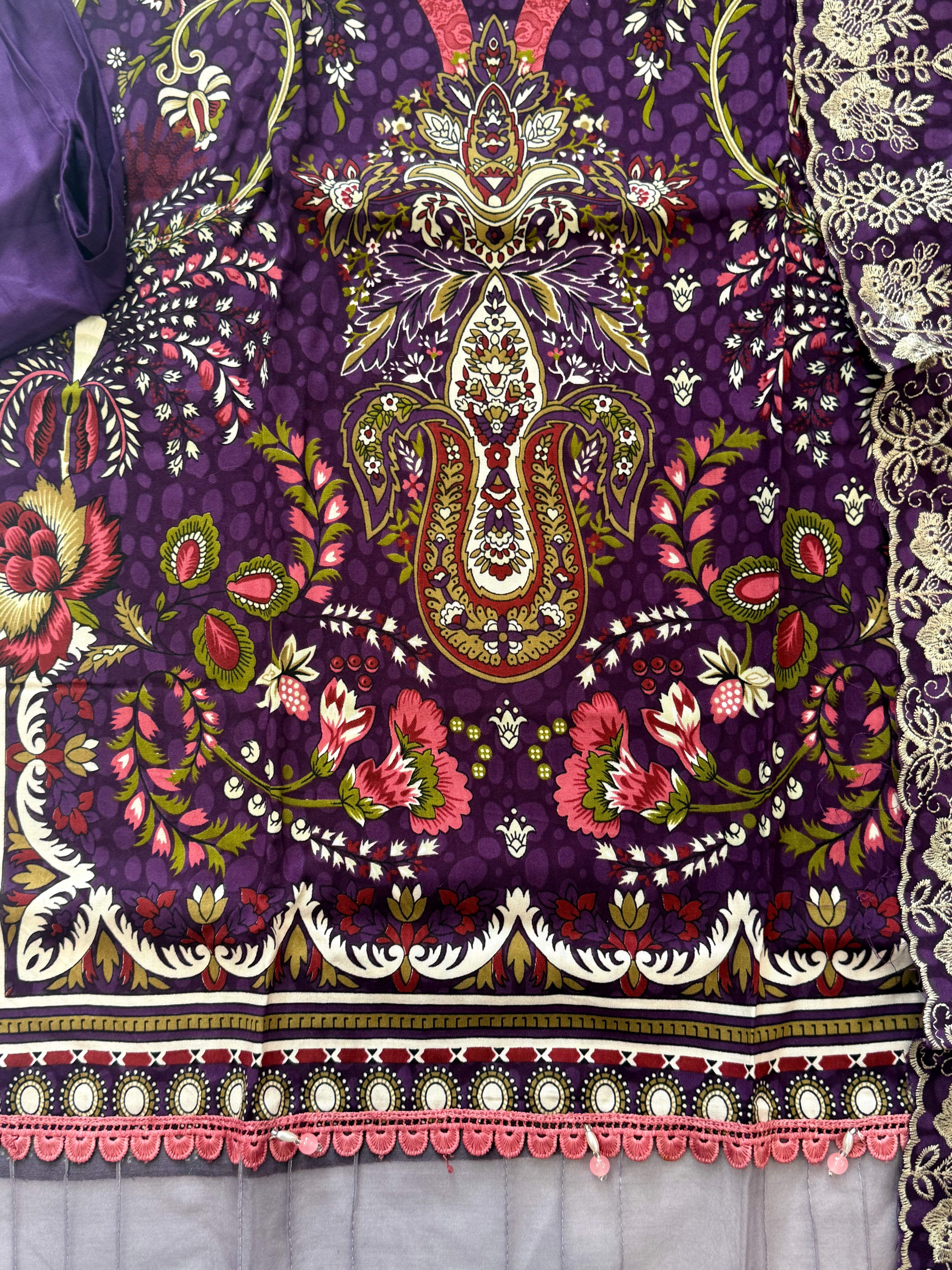 BINSAEED LAWN READYMADE SUIT 7 Q