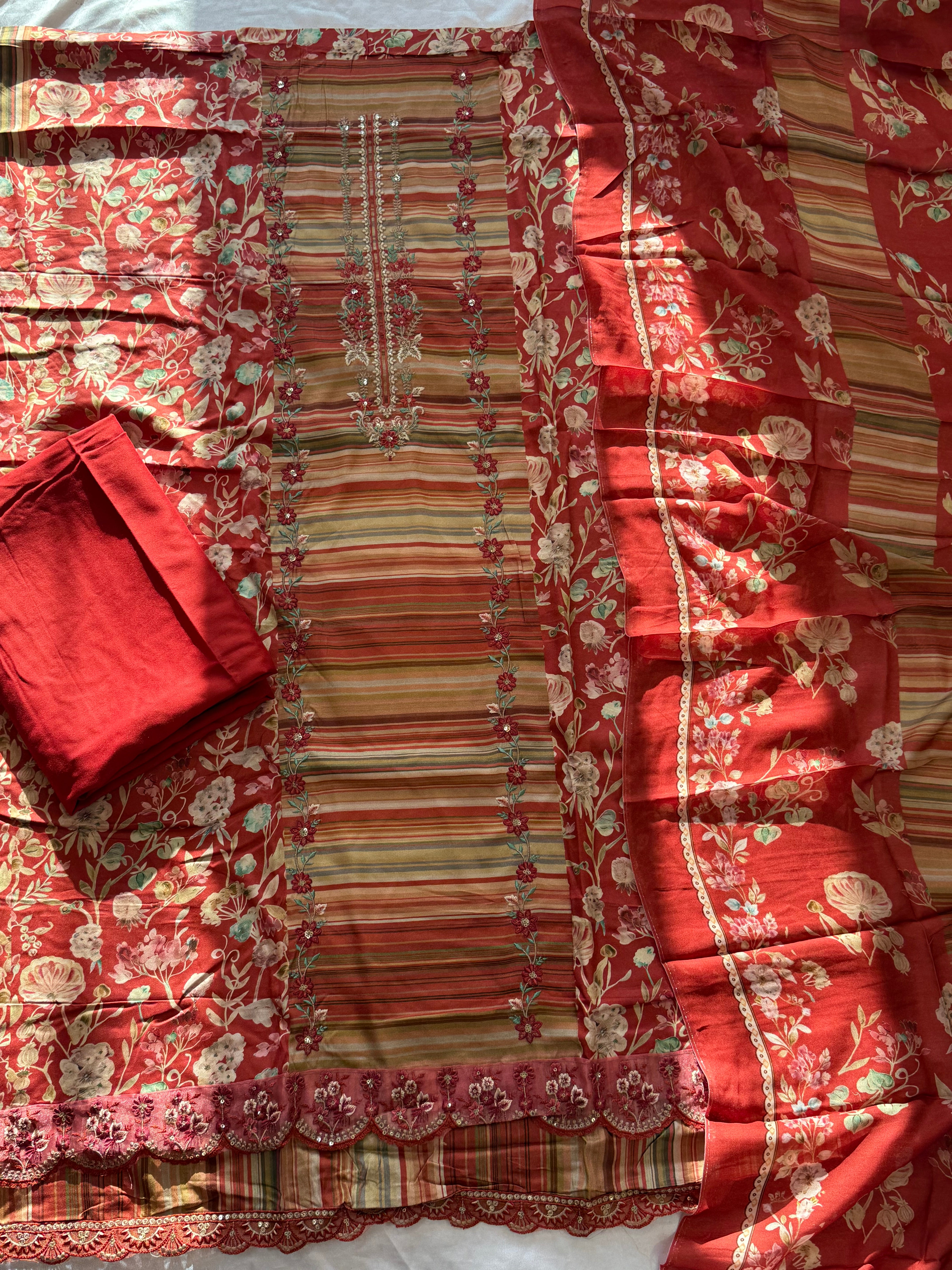AARANYA 4 LAWN EMBROIDERY SUIT 2