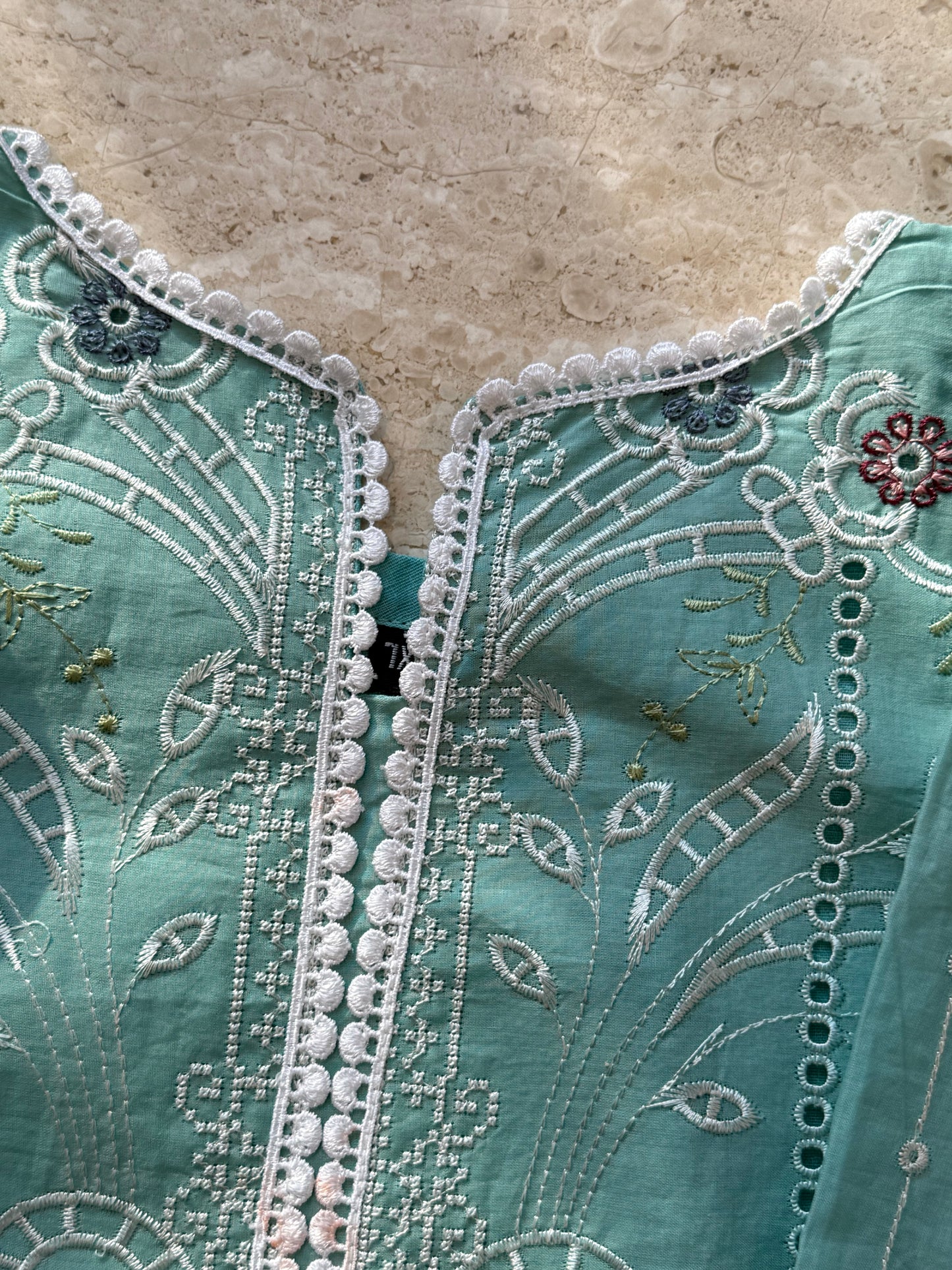 HANIA GREEN READYMADE SUIT