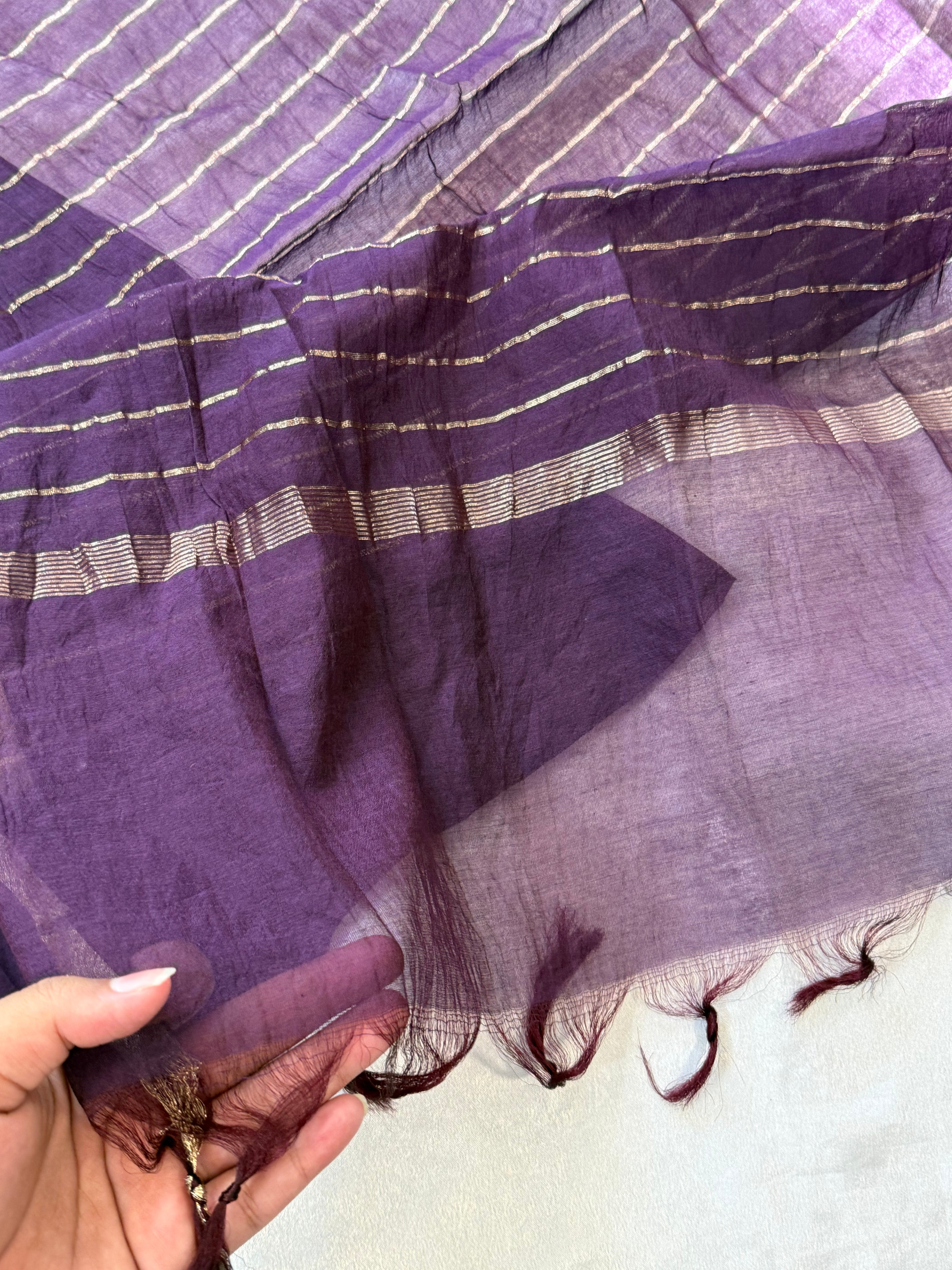 MUL CHANDERI HANDWORK FROCK 3 Q