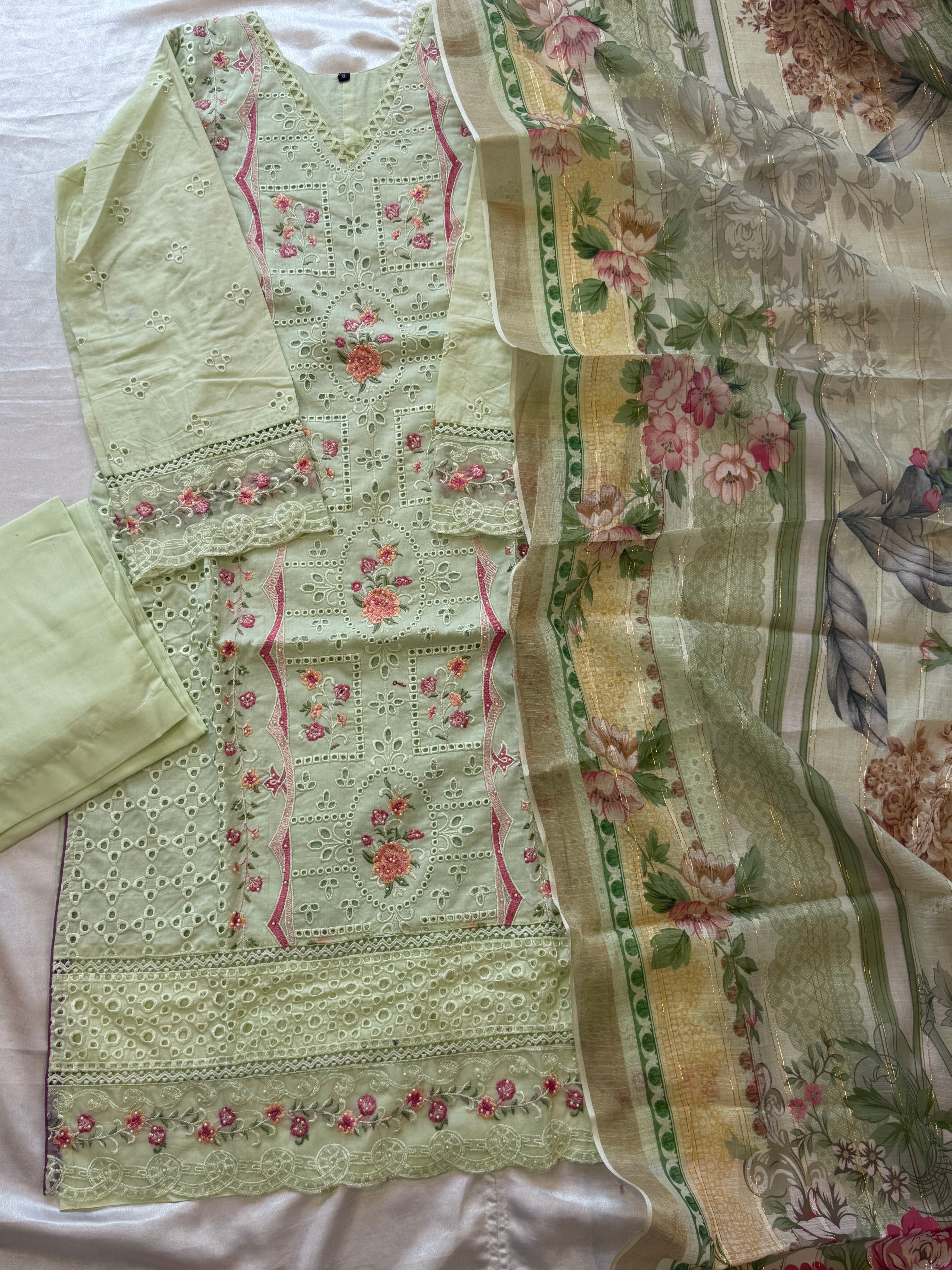 RAHI PURE COTTON EMBROIDERY SUIT 3
