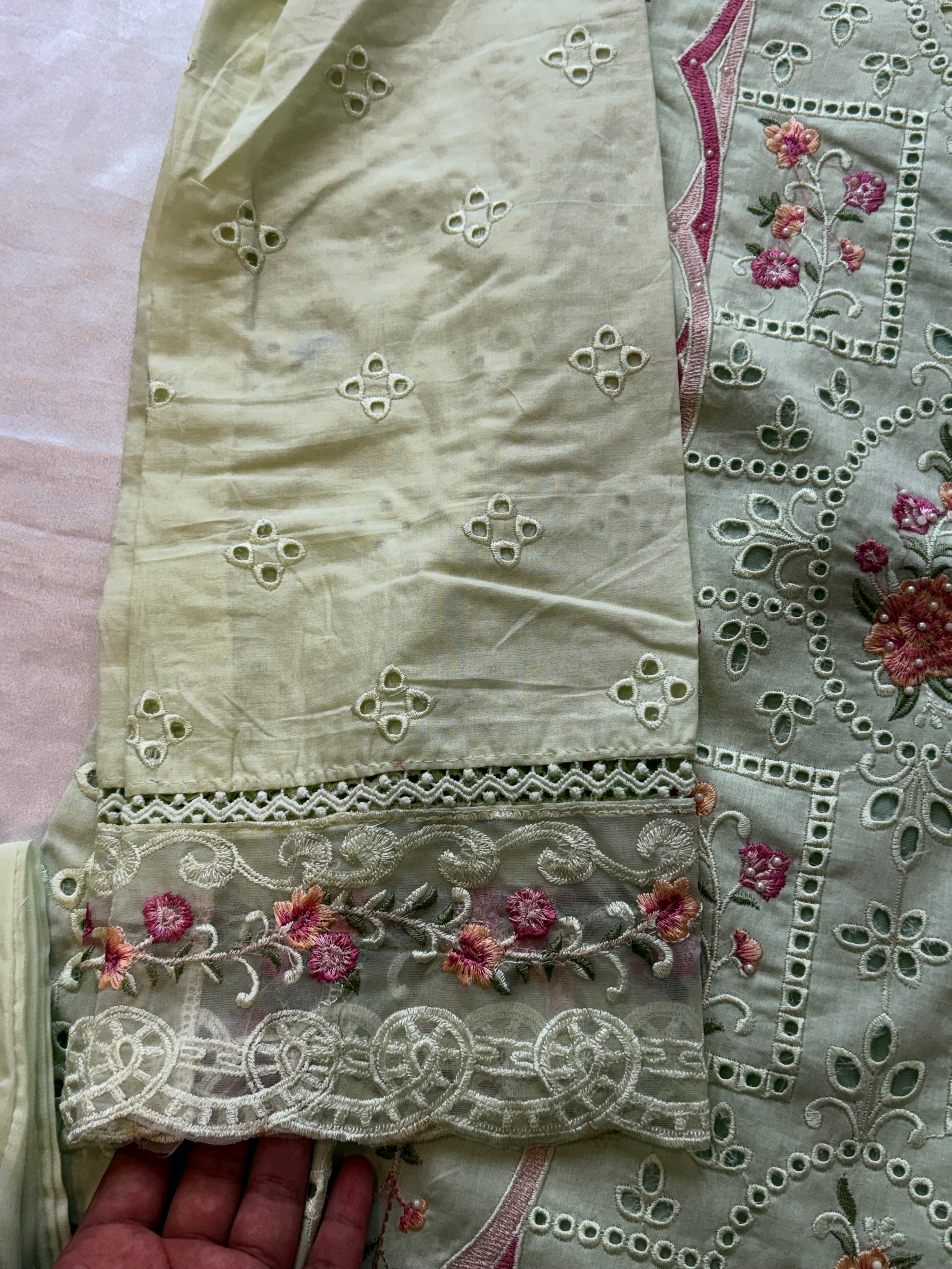 RAHI PURE COTTON EMBROIDERY SUIT 3
