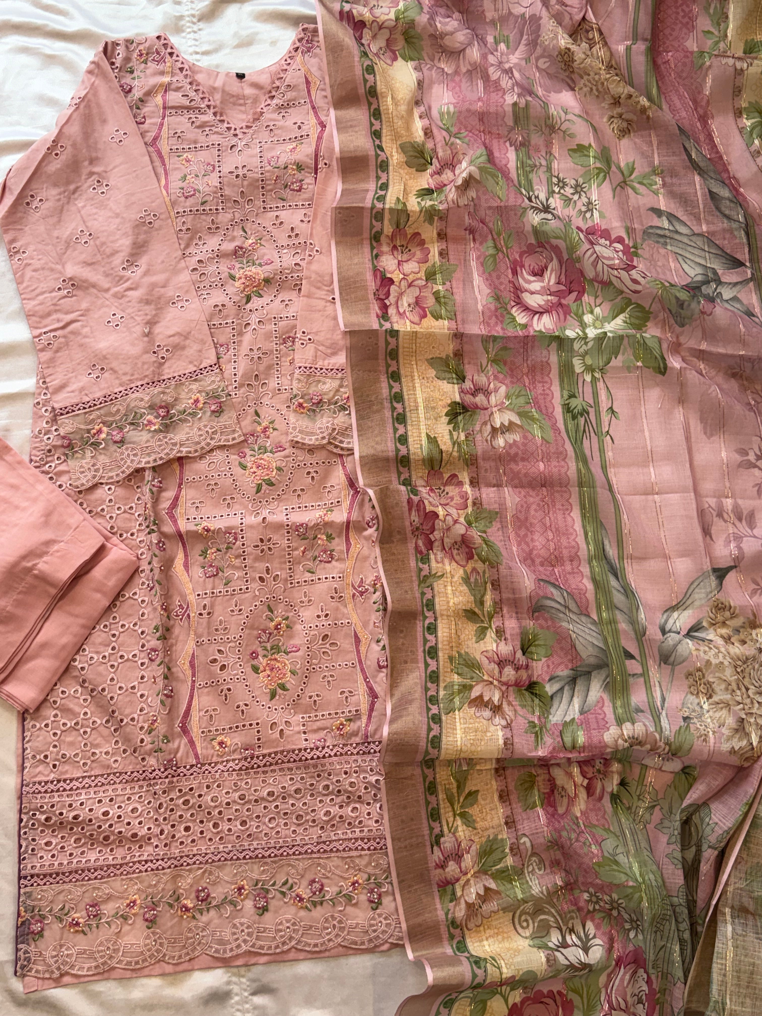 RAHI PURE COTTON EMBROIDERY SUIT 4