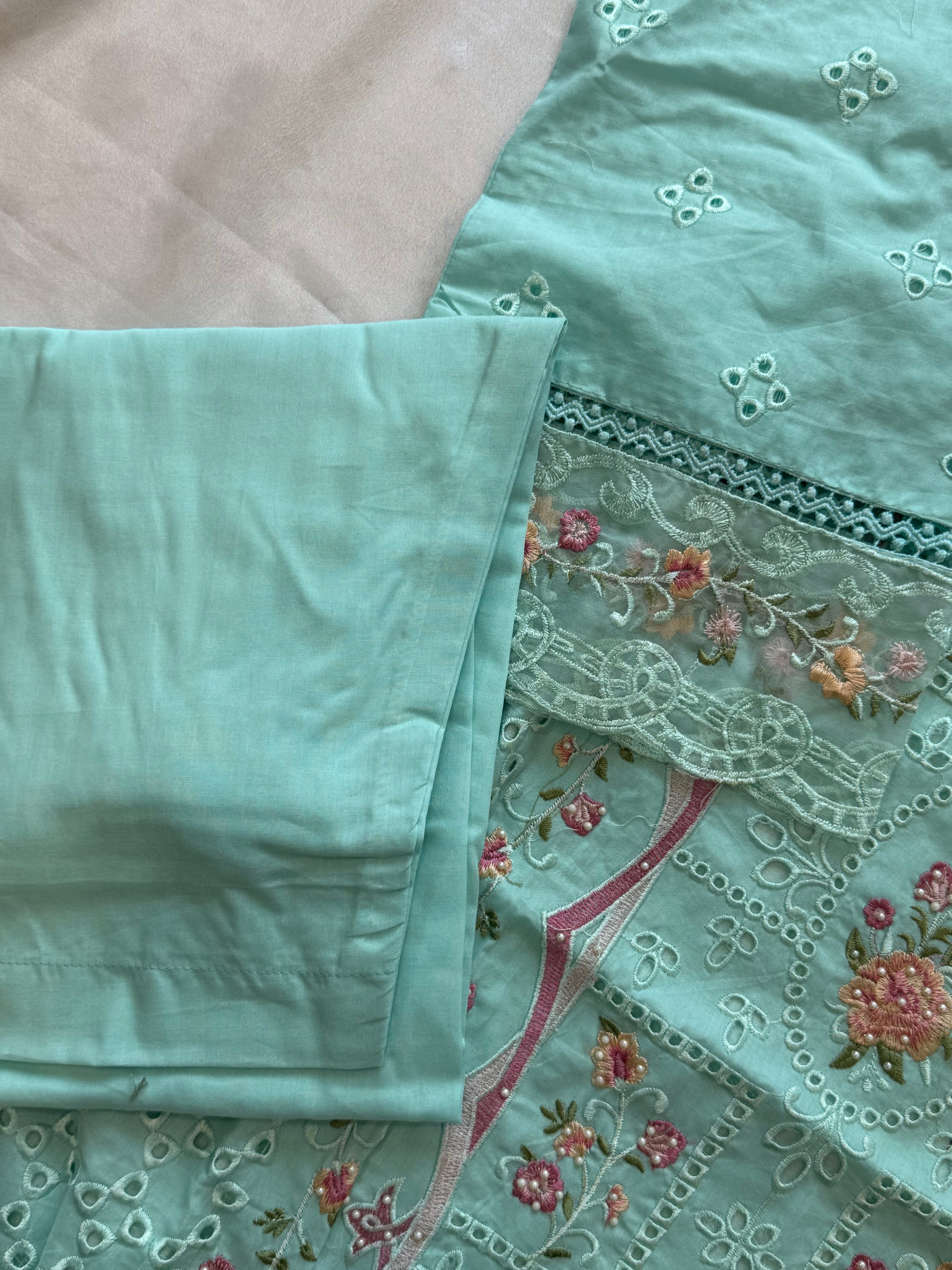 RAHI PURE COTTON EMBROIDERY SUIT 2