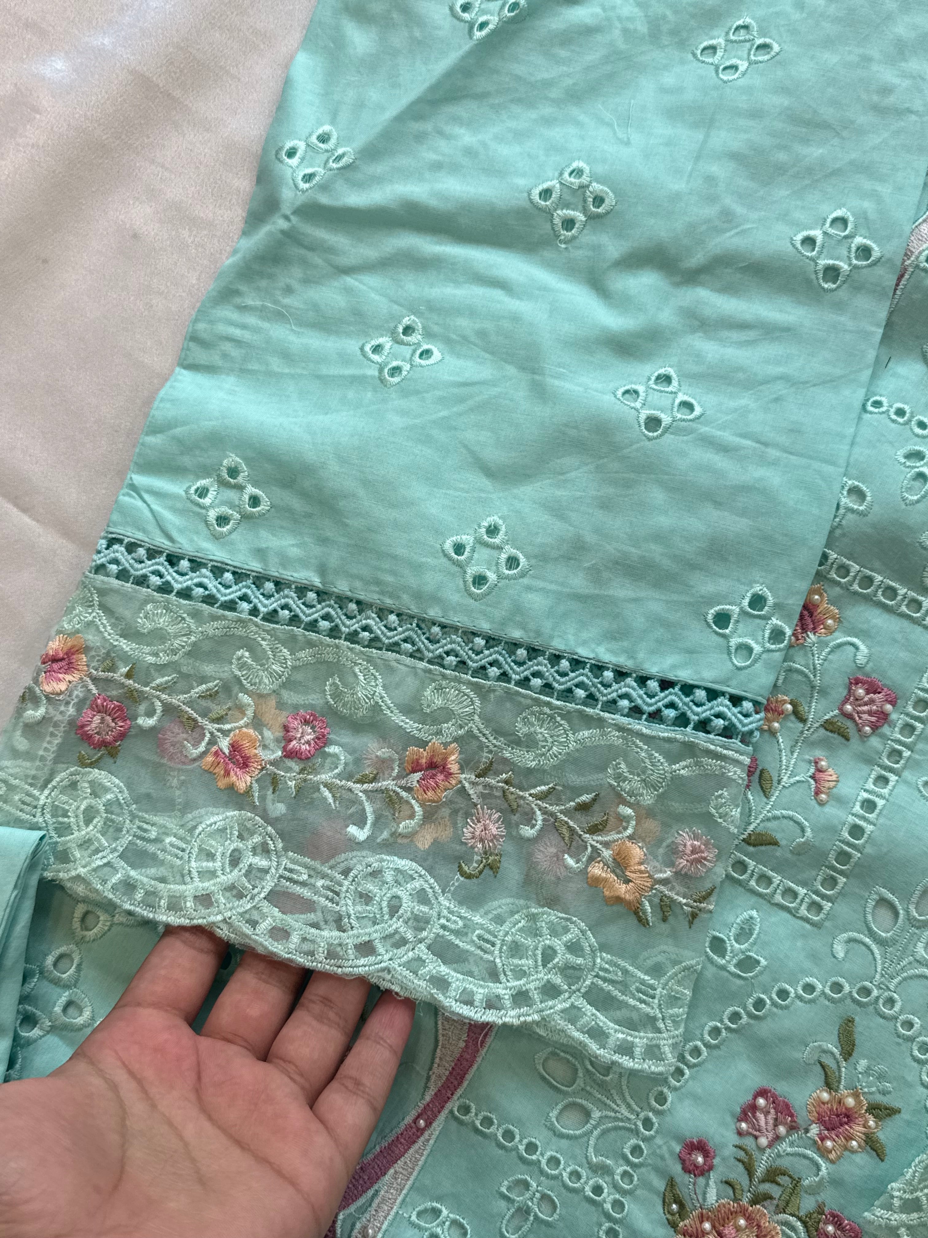 RAHI PURE COTTON EMBROIDERY SUIT 2