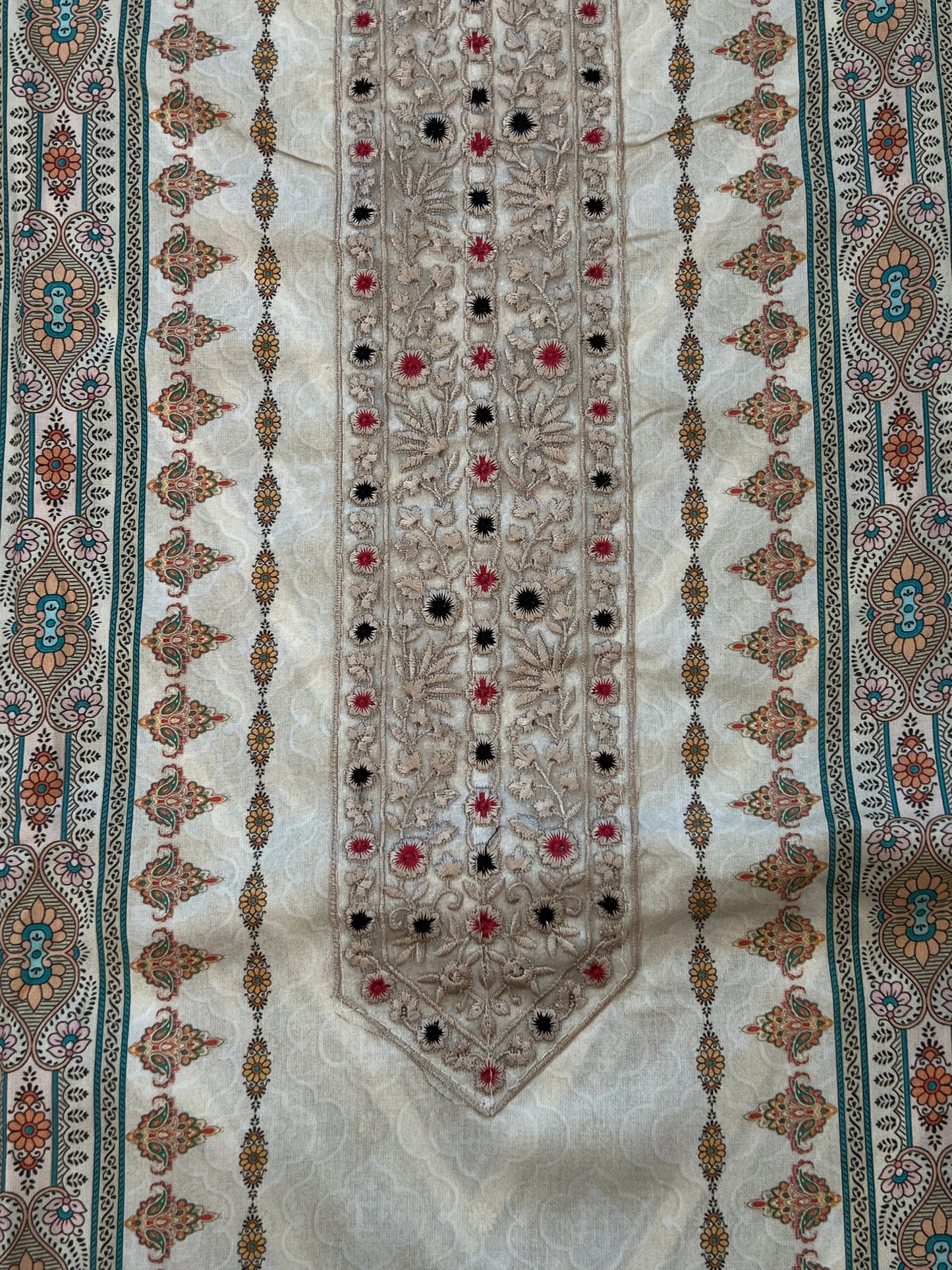 BLACK MARKESH LAWN EMBROIDER SUIT 5