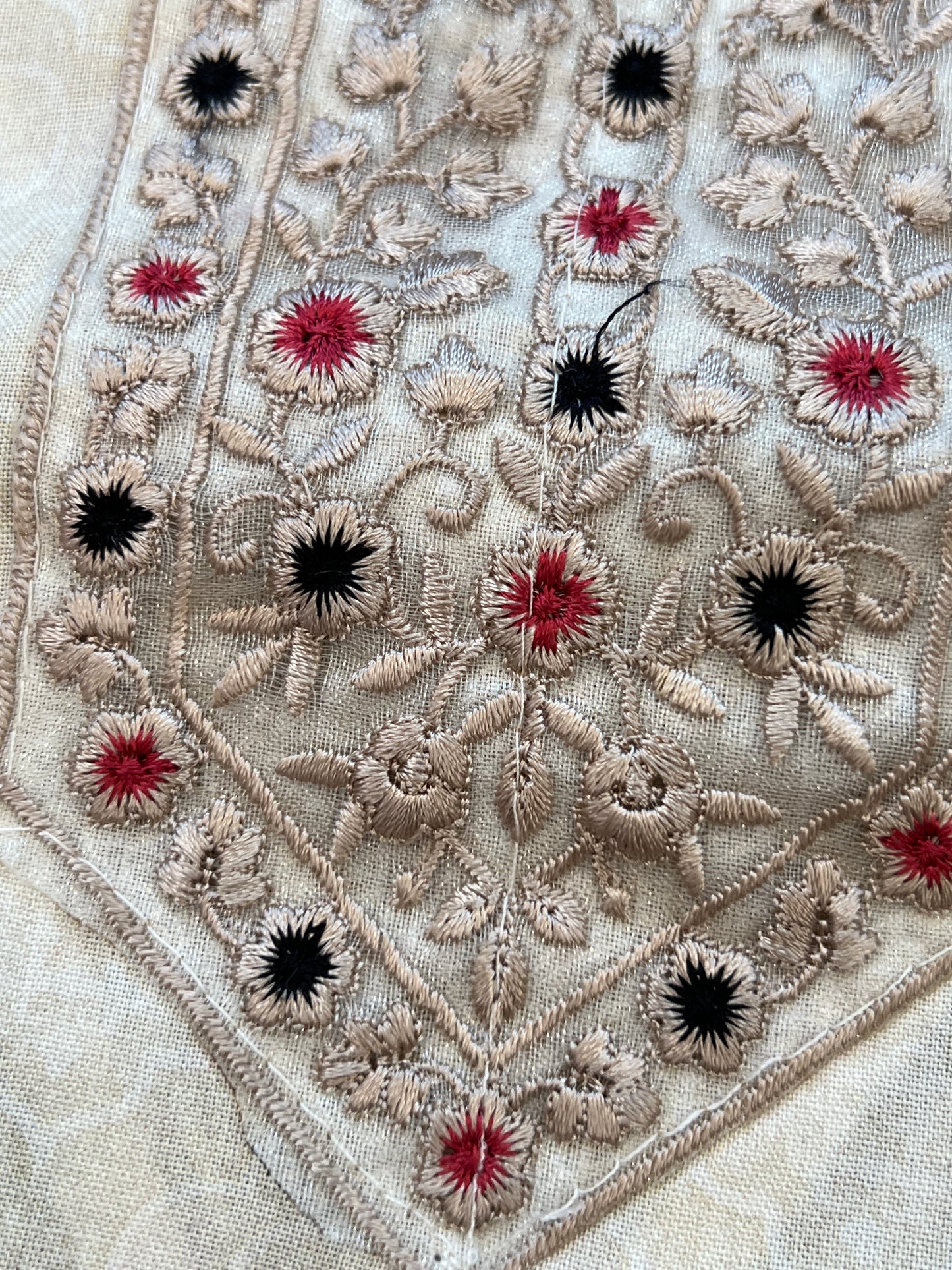 BLACK MARKESH LAWN EMBROIDER SUIT 5