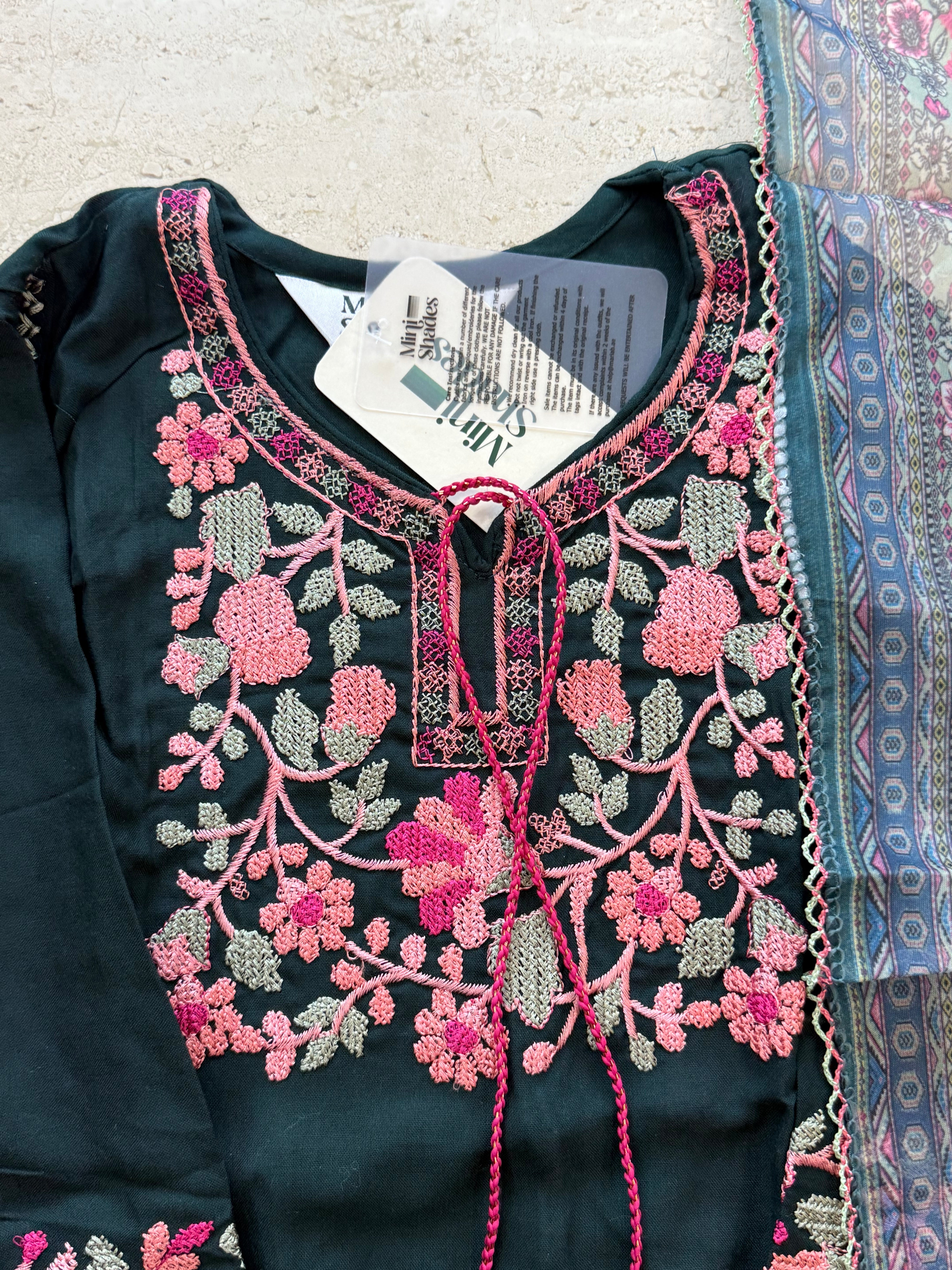 PARI KIDS GREEN RAYON COLLECTION 3 Q