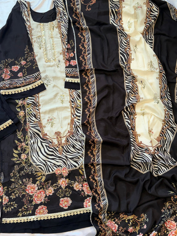 RAHI  MUSLIN READYMADE SUIT 12