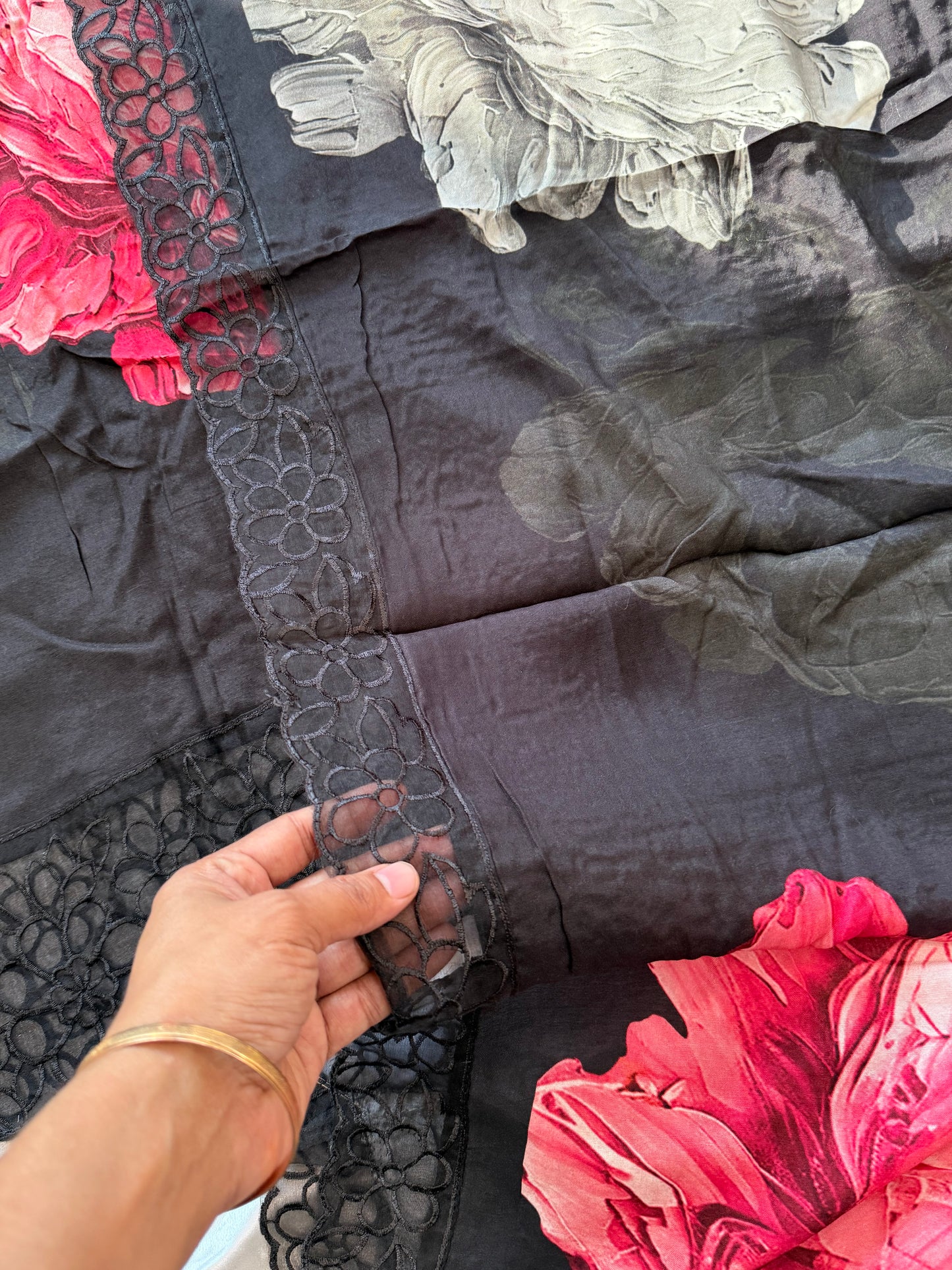 SHAHEEN PURE MSULIN SUIT 18 Q