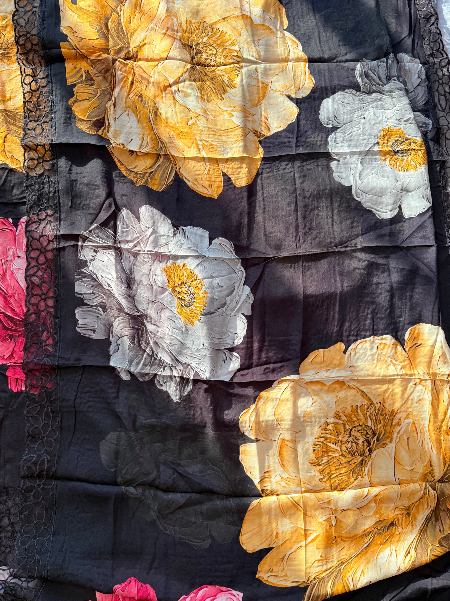 SHAHEEN PURE MSULIN SUIT 18 Q