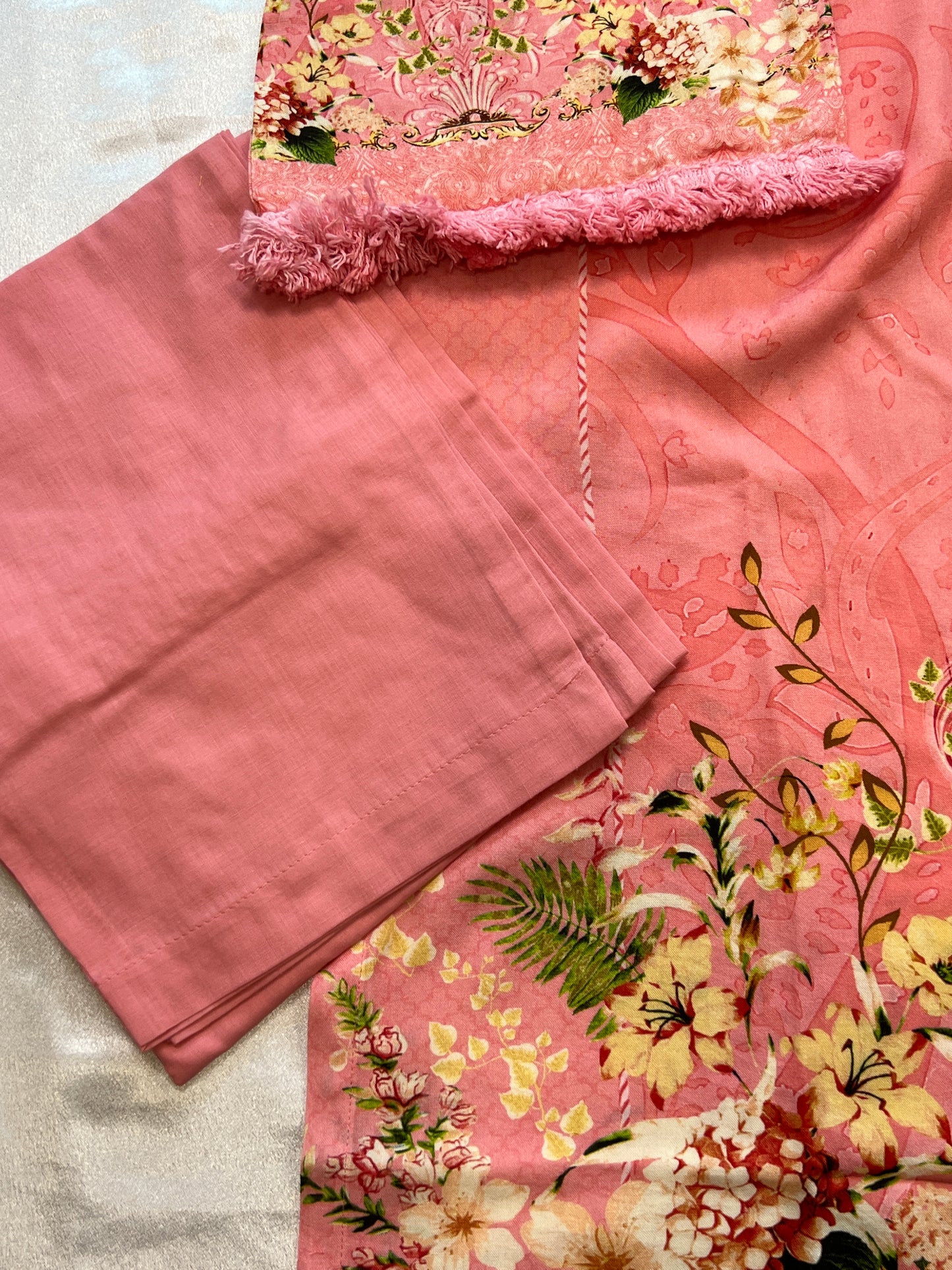 NIZAAM LAWN EMBROIDERY READYMADE SUIT 1 Q