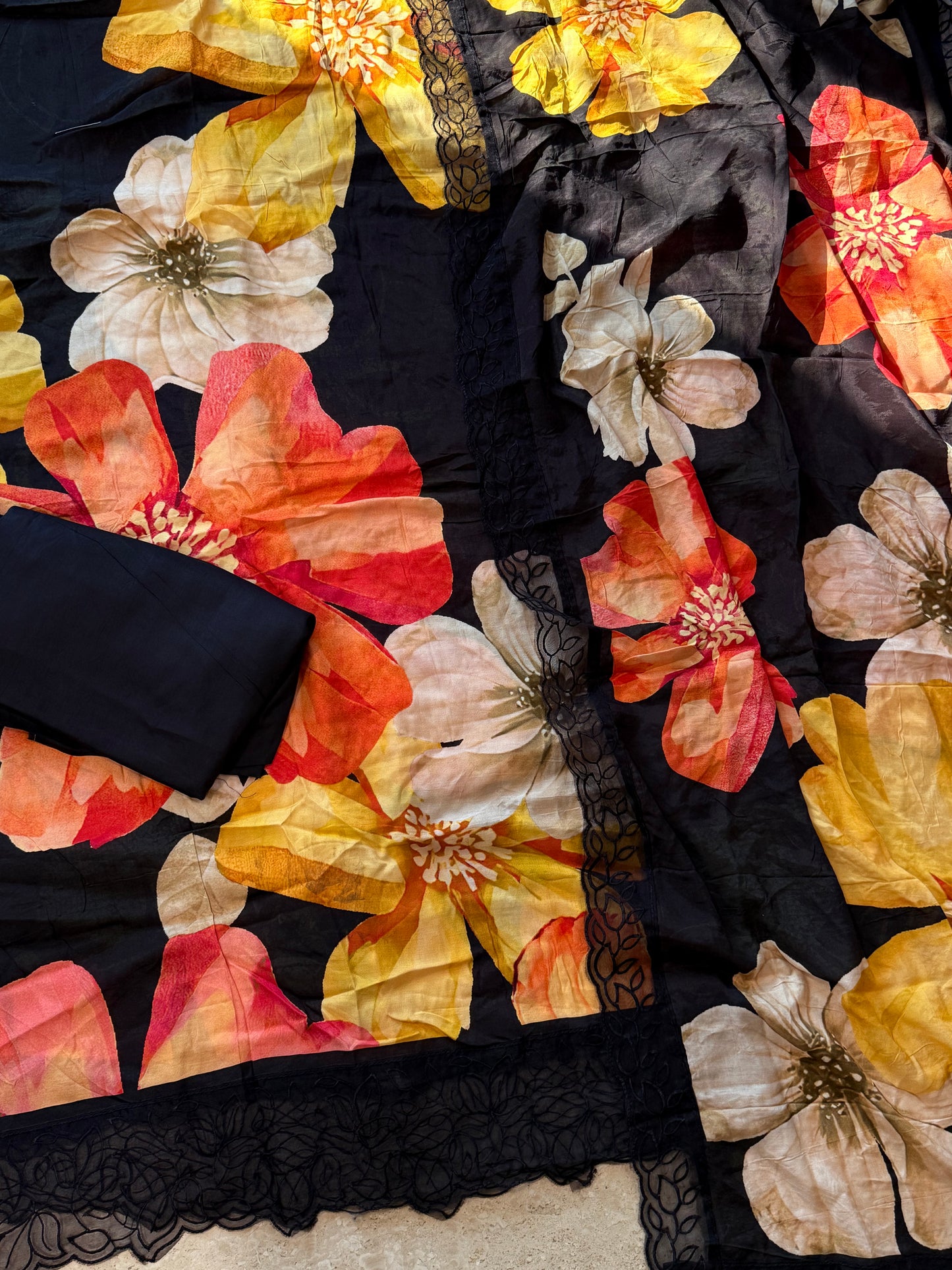 SHAHEEN PURE MSULIN SUIT 20 Q