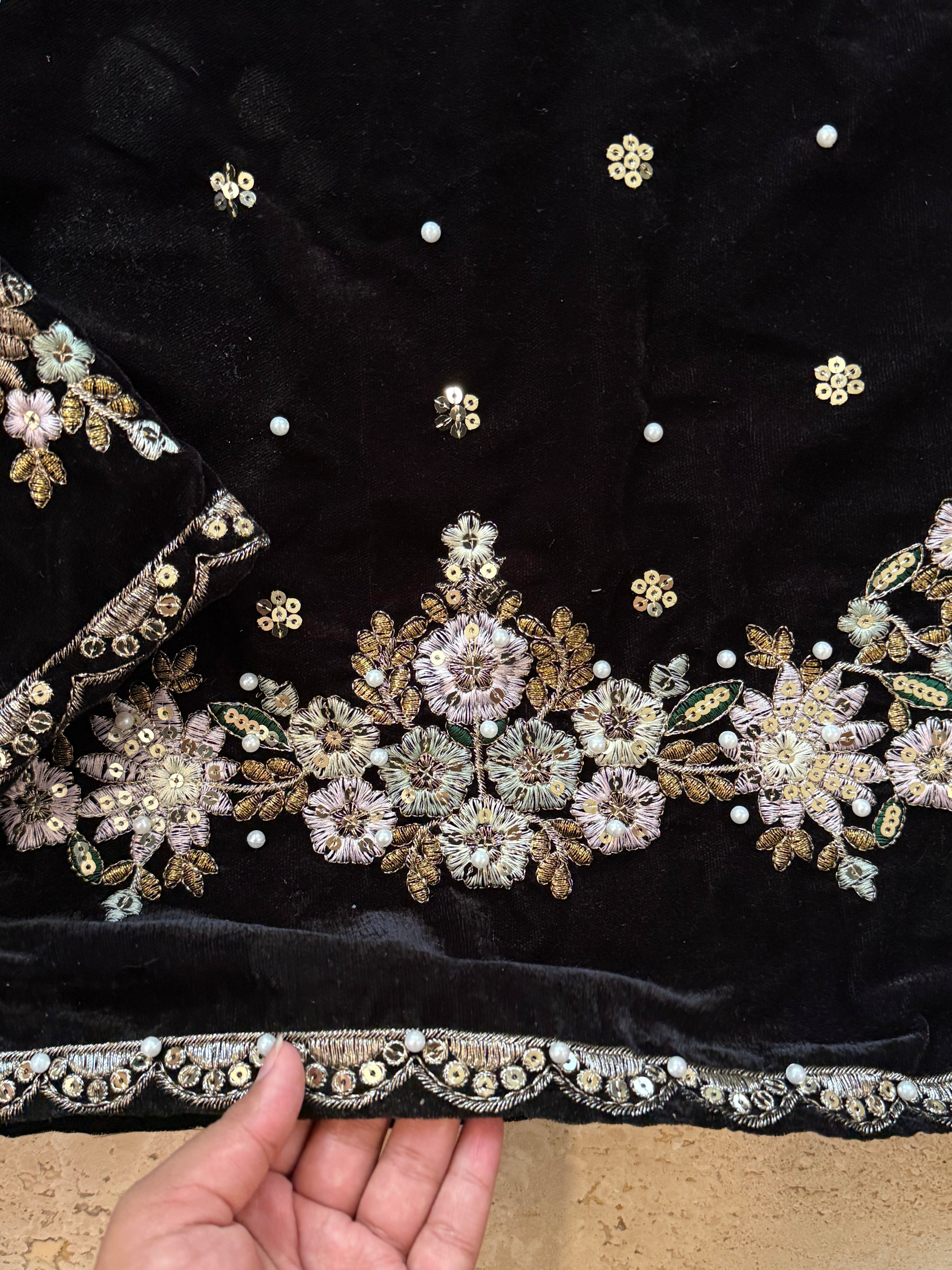 JIMMY CHOO VELVET READYMADE SUIT 4 Q