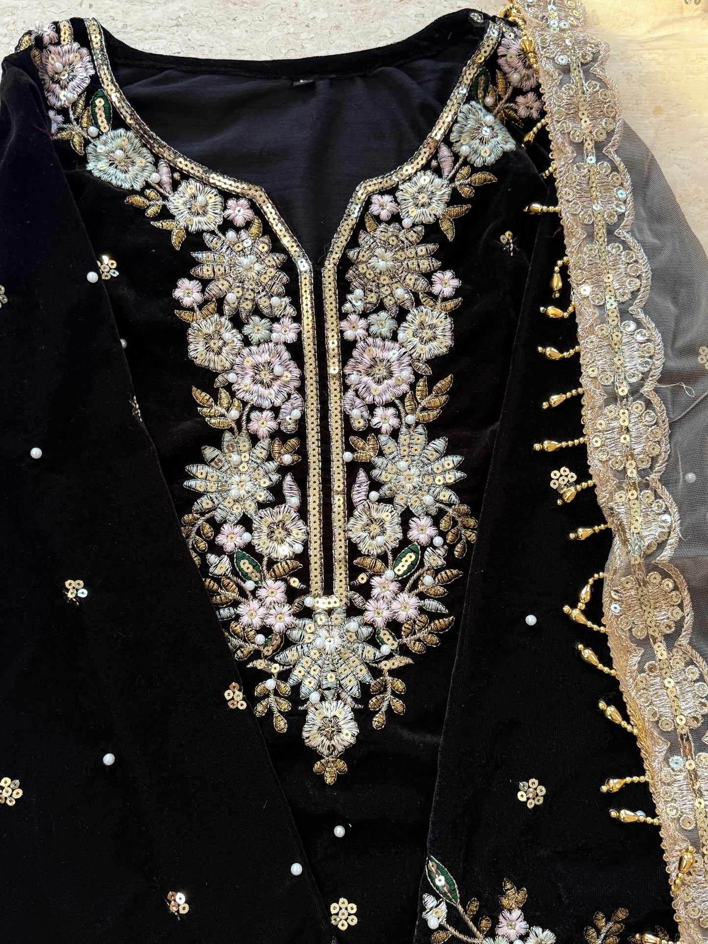 JIMMY CHOO VELVET READYMADE SUIT 4 Q