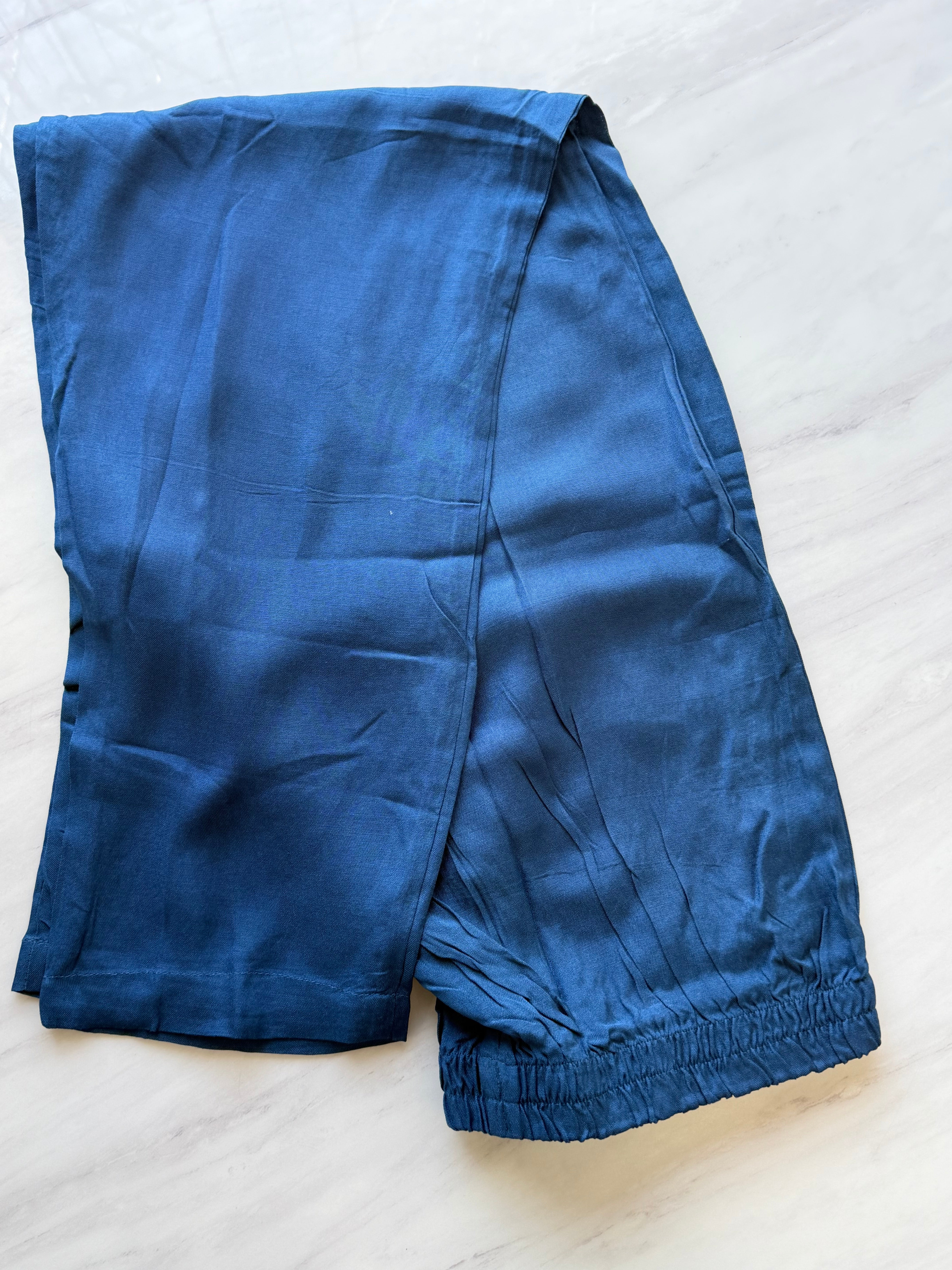 PARO CREPE HANDWORK FROCK 17 Q