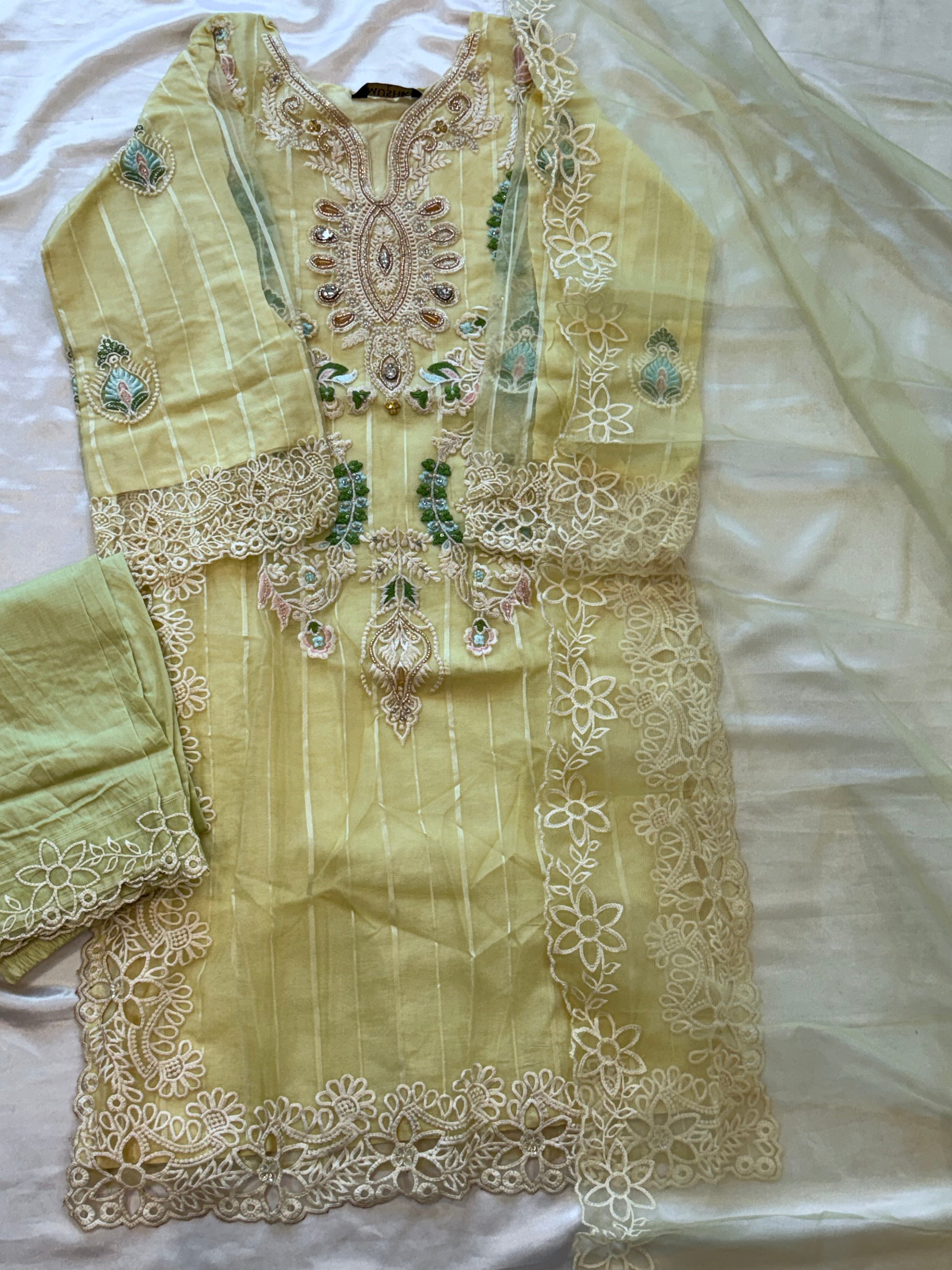 NOORI CUTWORK EMBROIDERY SUIT 3 Q