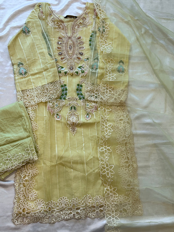 NOORI CUTWORK EMBROIDERY SUIT 3 Q