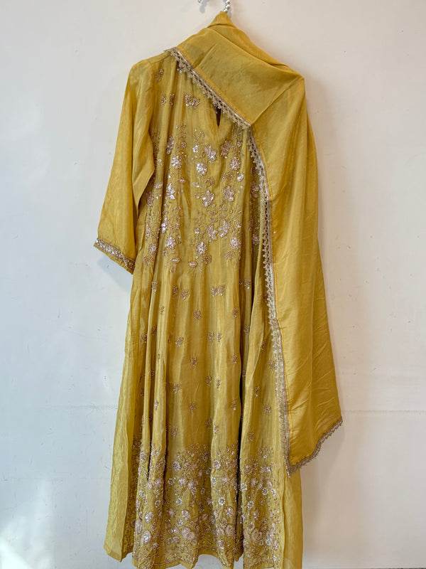 PARO MUSTERED HANDWORK FROCK 12 R