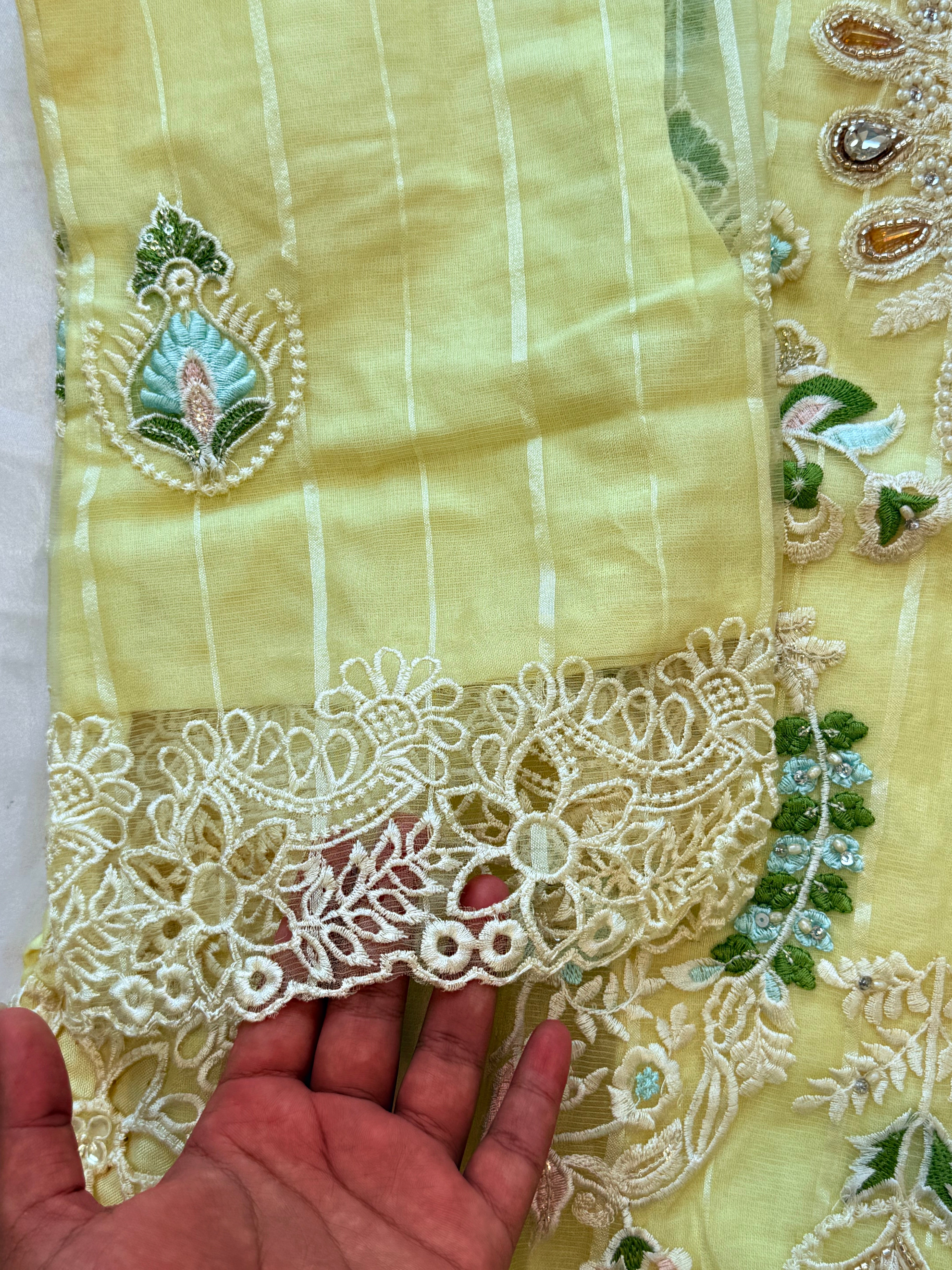 NOORI CUTWORK EMBROIDERY SUIT 3 Q