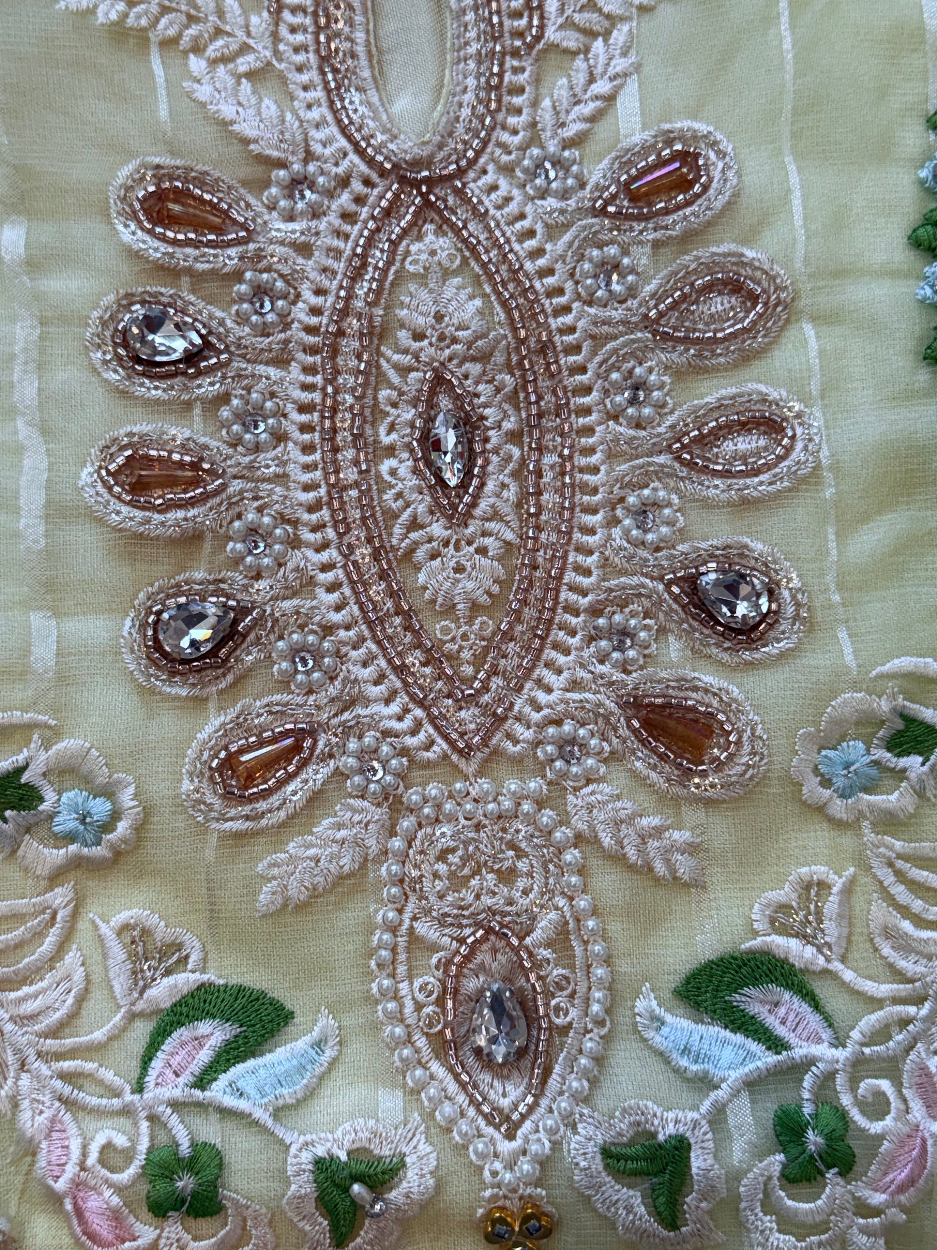 NOORI CUTWORK EMBROIDERY SUIT 3 Q