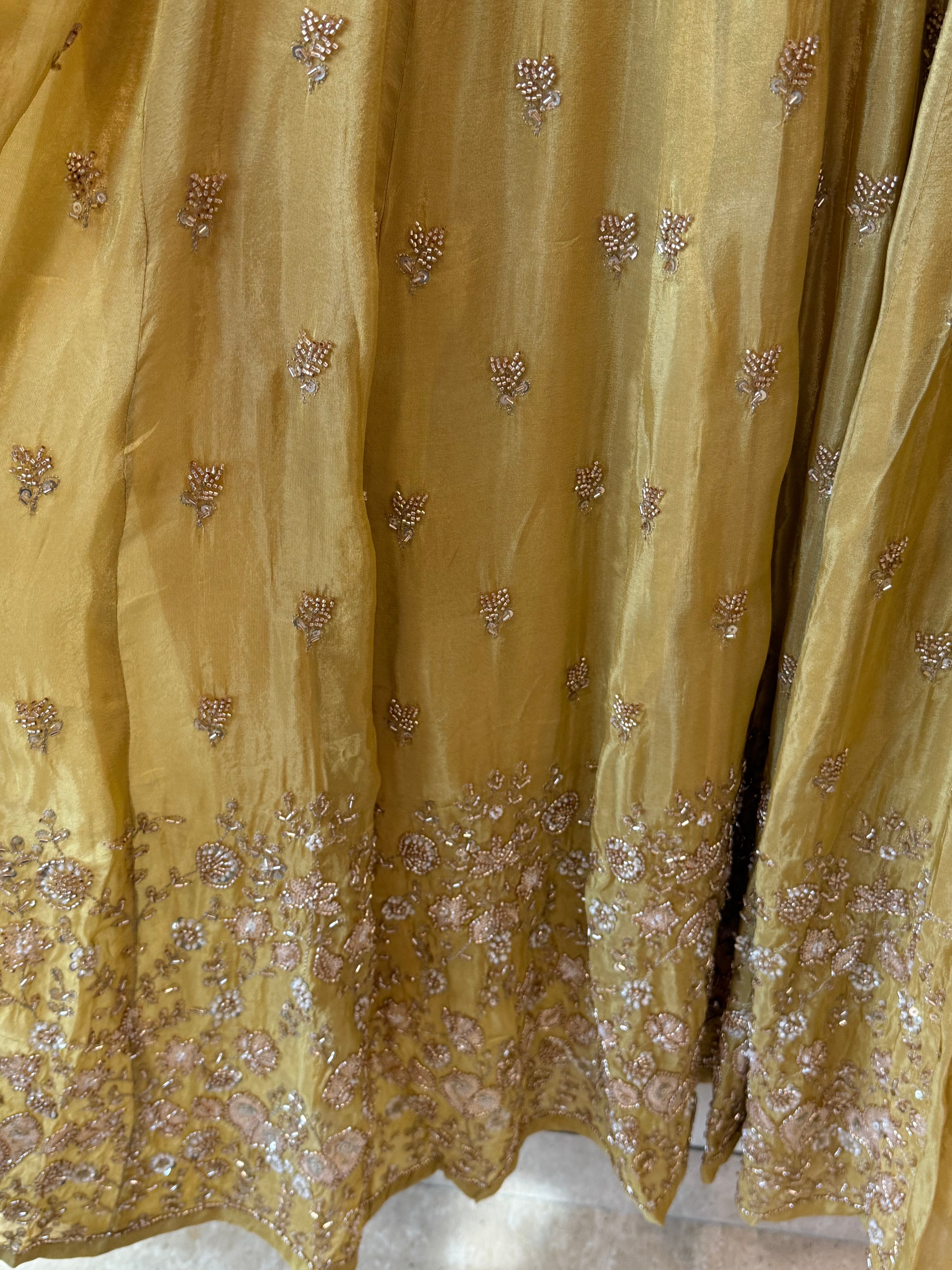 PARO MUSTERED HANDWORK FROCK 12 Q