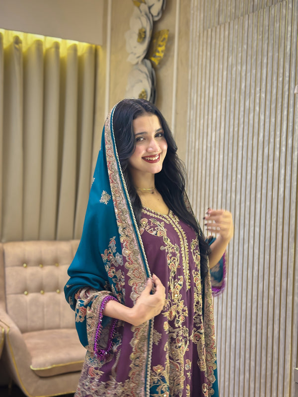 RAHI MUSLIN READYMADE SUIT 3