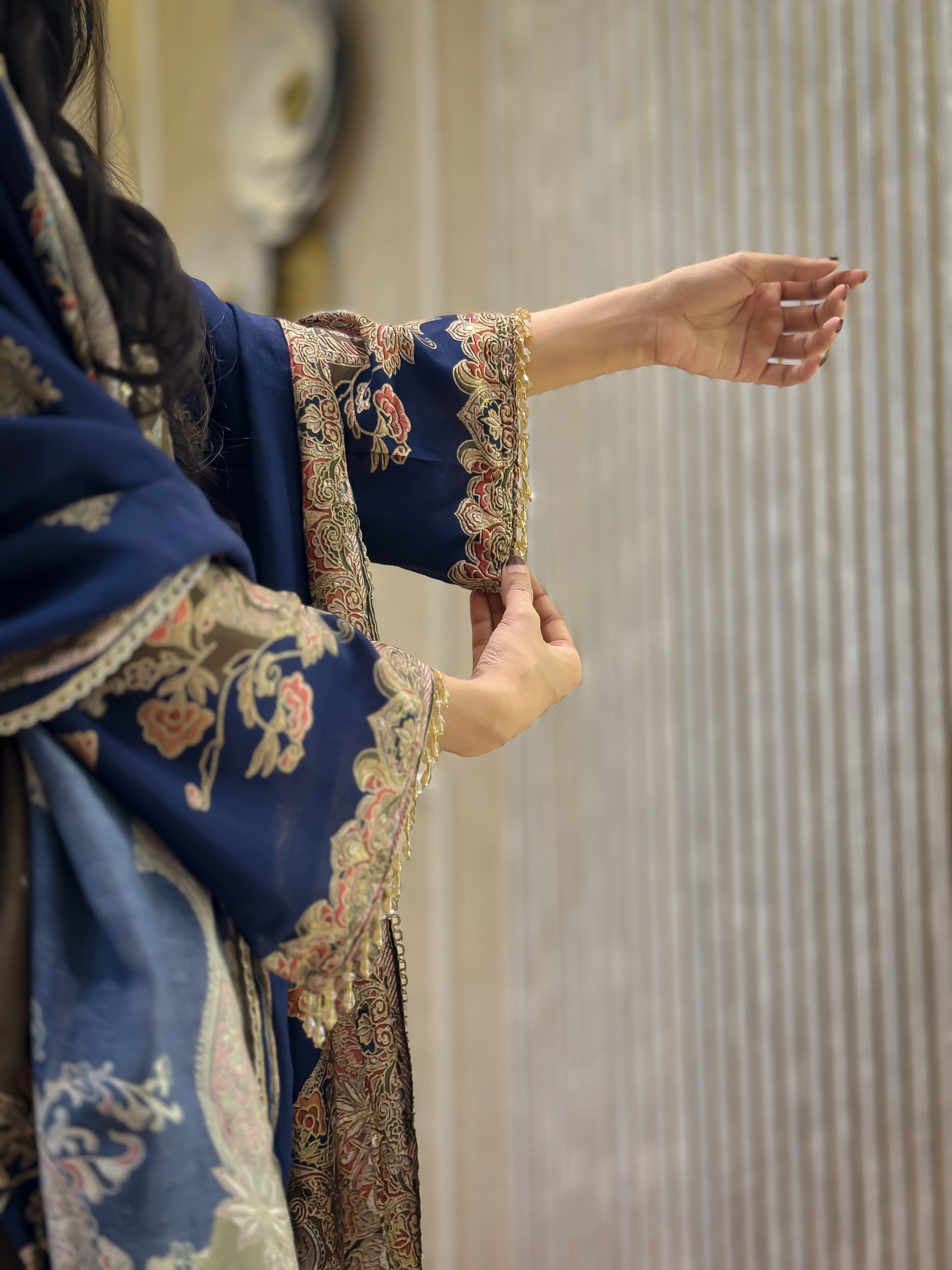 RAHI MUSLIN READYMADE SUIT 6 R