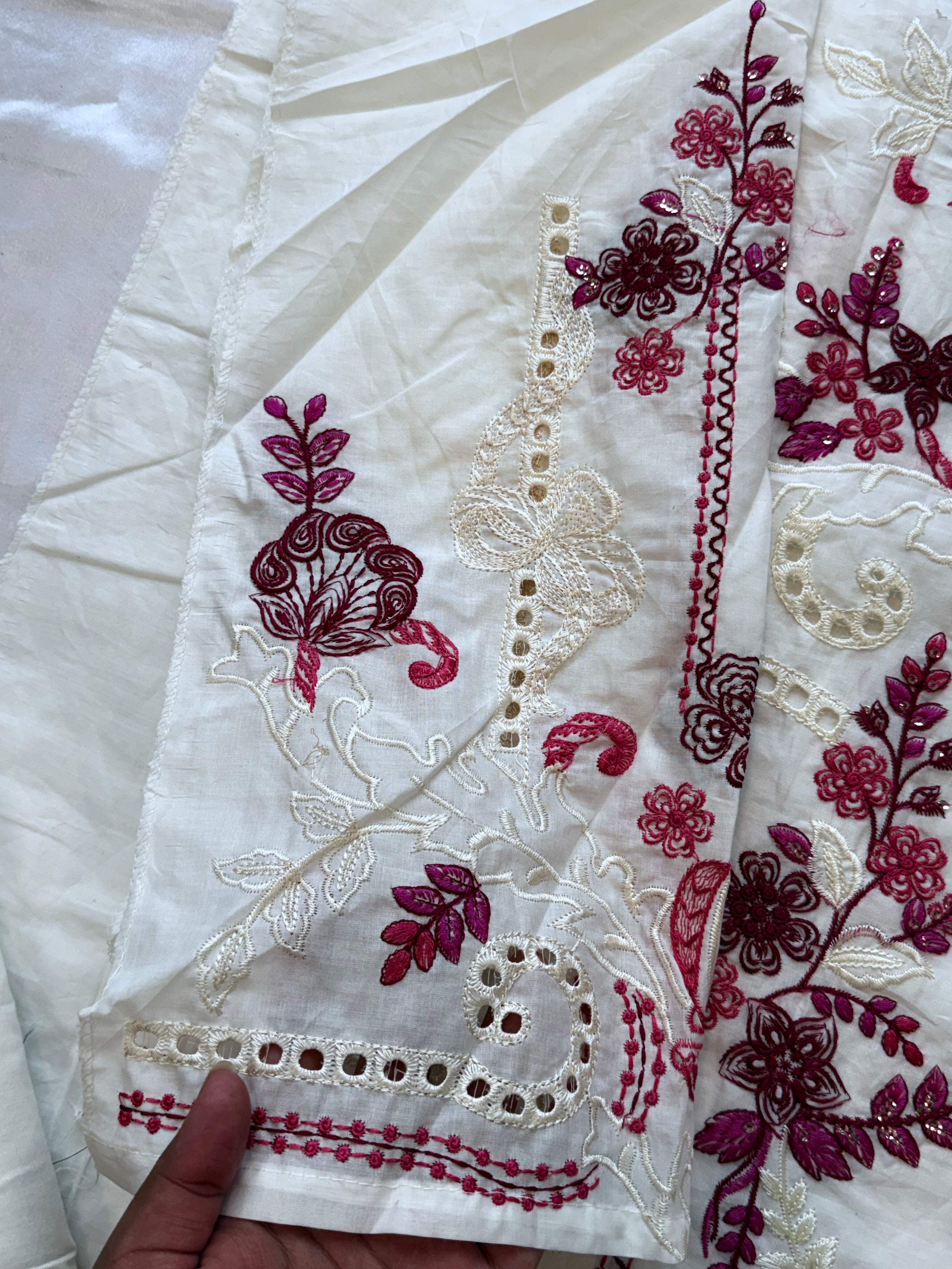 MARIA B COTTON EMBROIDERY SUIT 5 Q