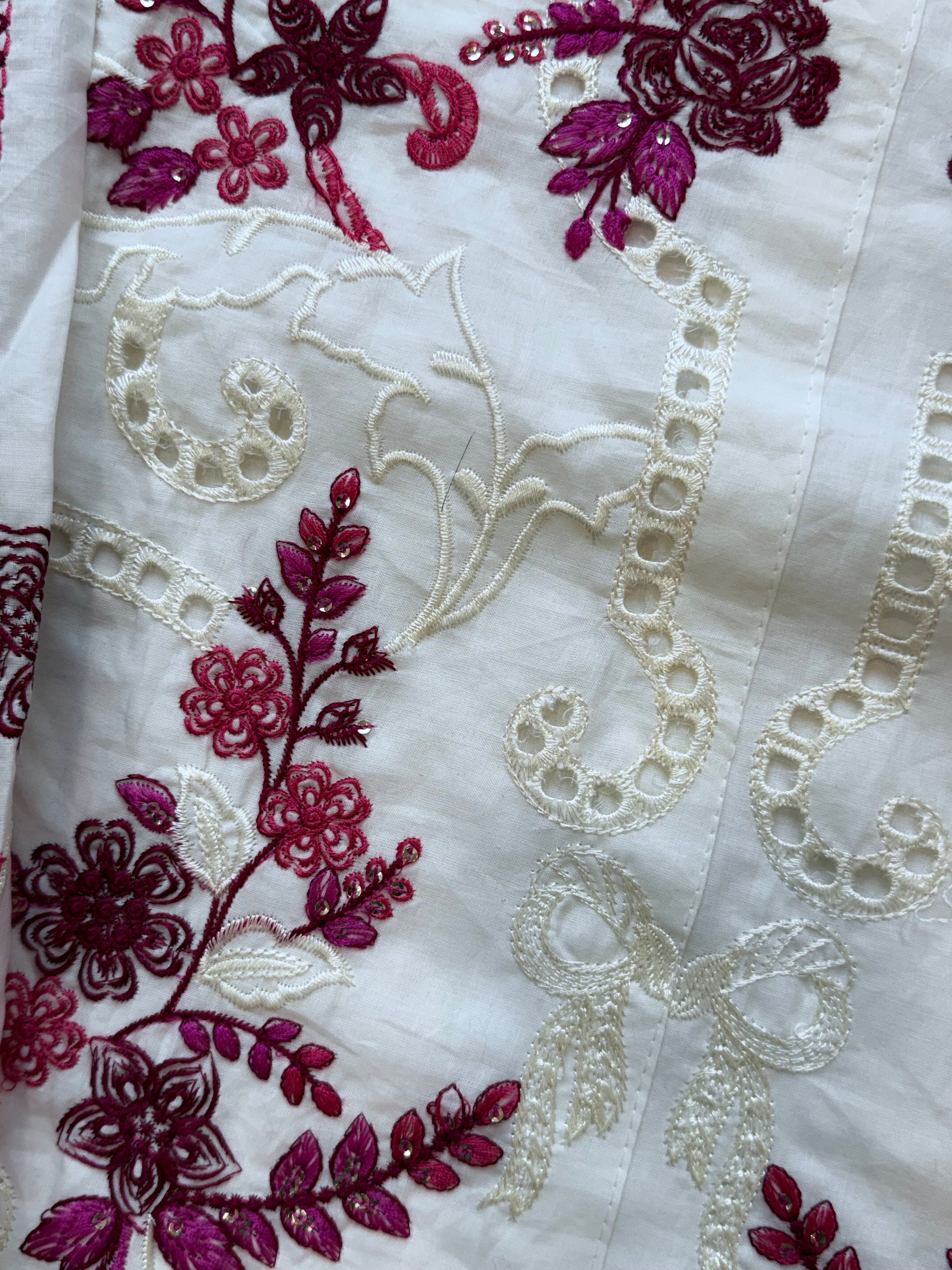 MARIA B COTTON EMBROIDERY SUIT 5 Q
