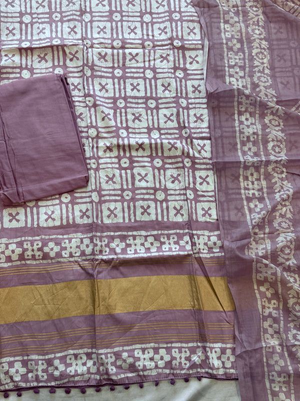 BATIK PURE COTTON SUIT 5 Q