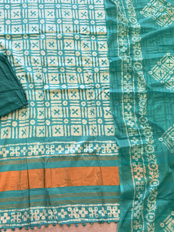BATIK PURE COTTON SUIT 6 Q