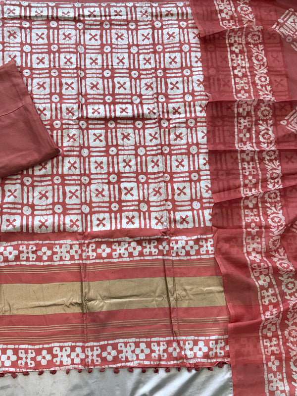 BATIK PURE COTTON SUIT 7 Q