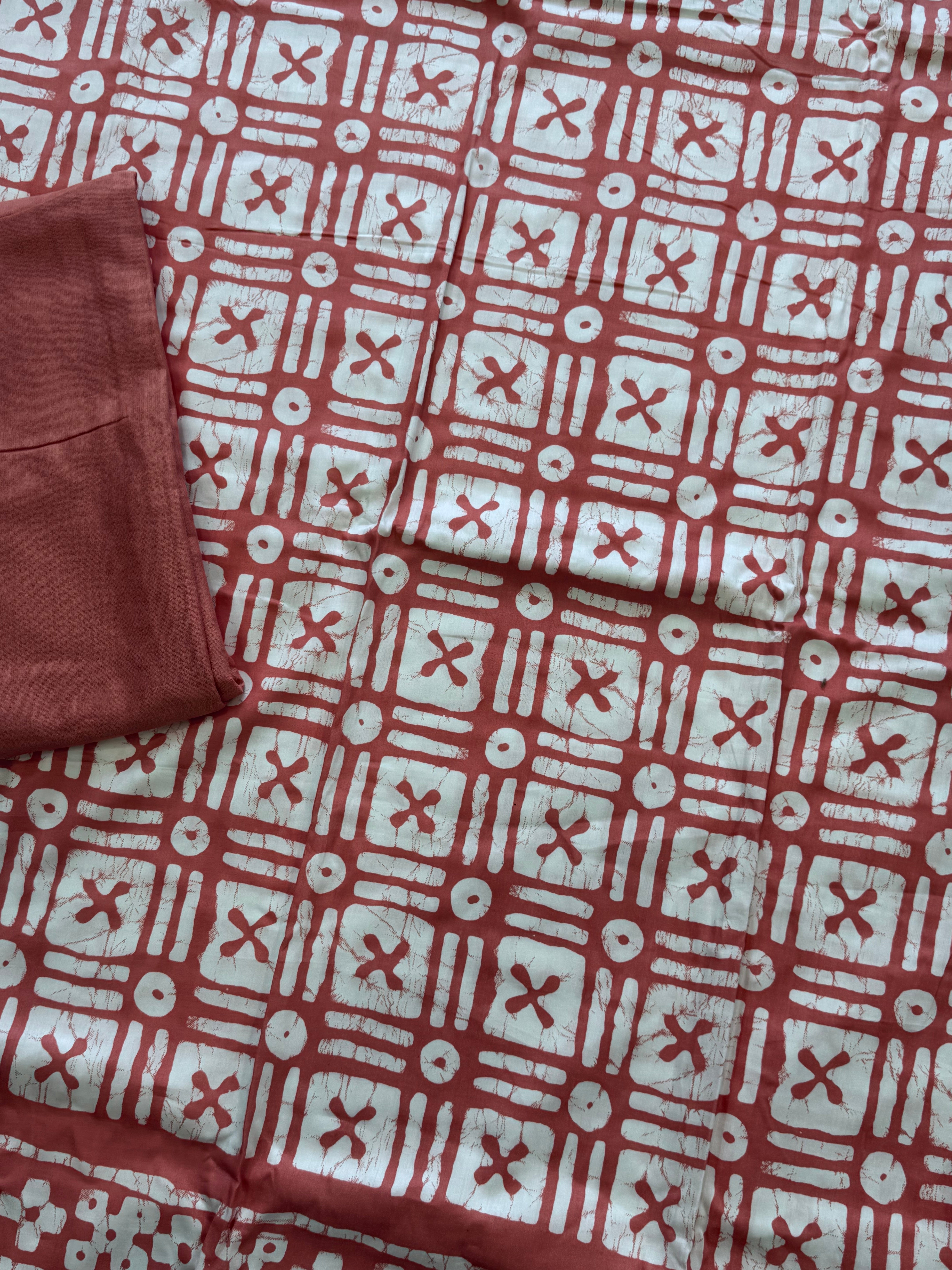 BATIK PURE COTTON SUIT 7 Q