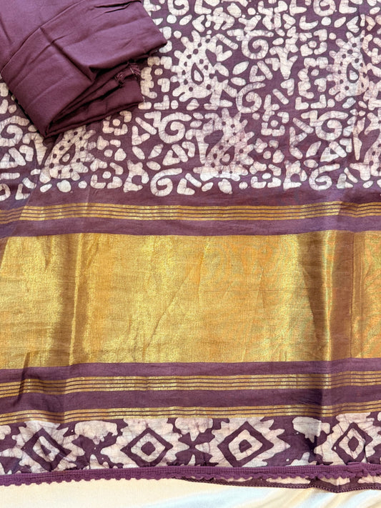 PURE MUSLIN BATIK SUIT 2