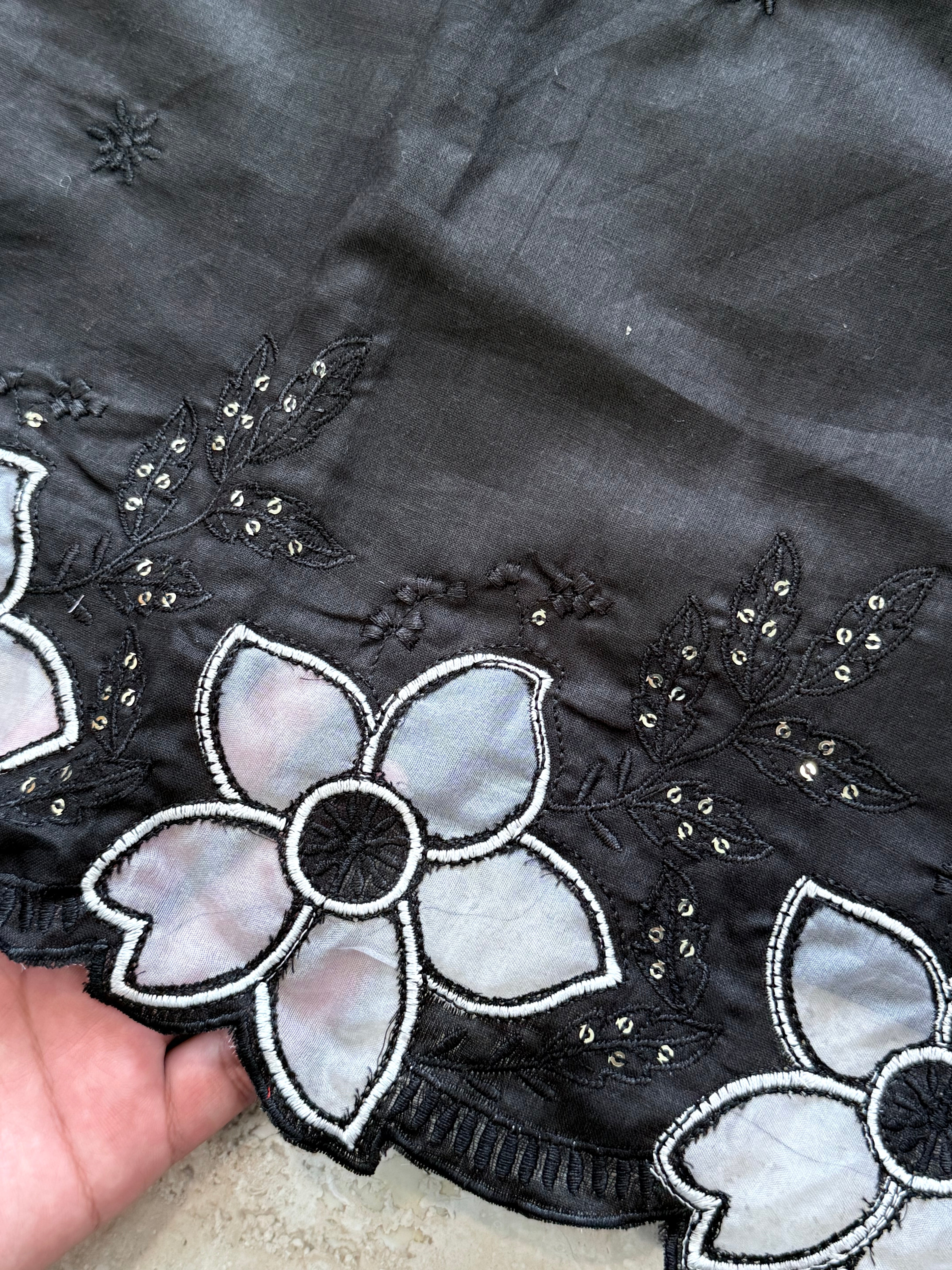 ROZANA CUTWORK PURE COTTON SUIT 1 Q