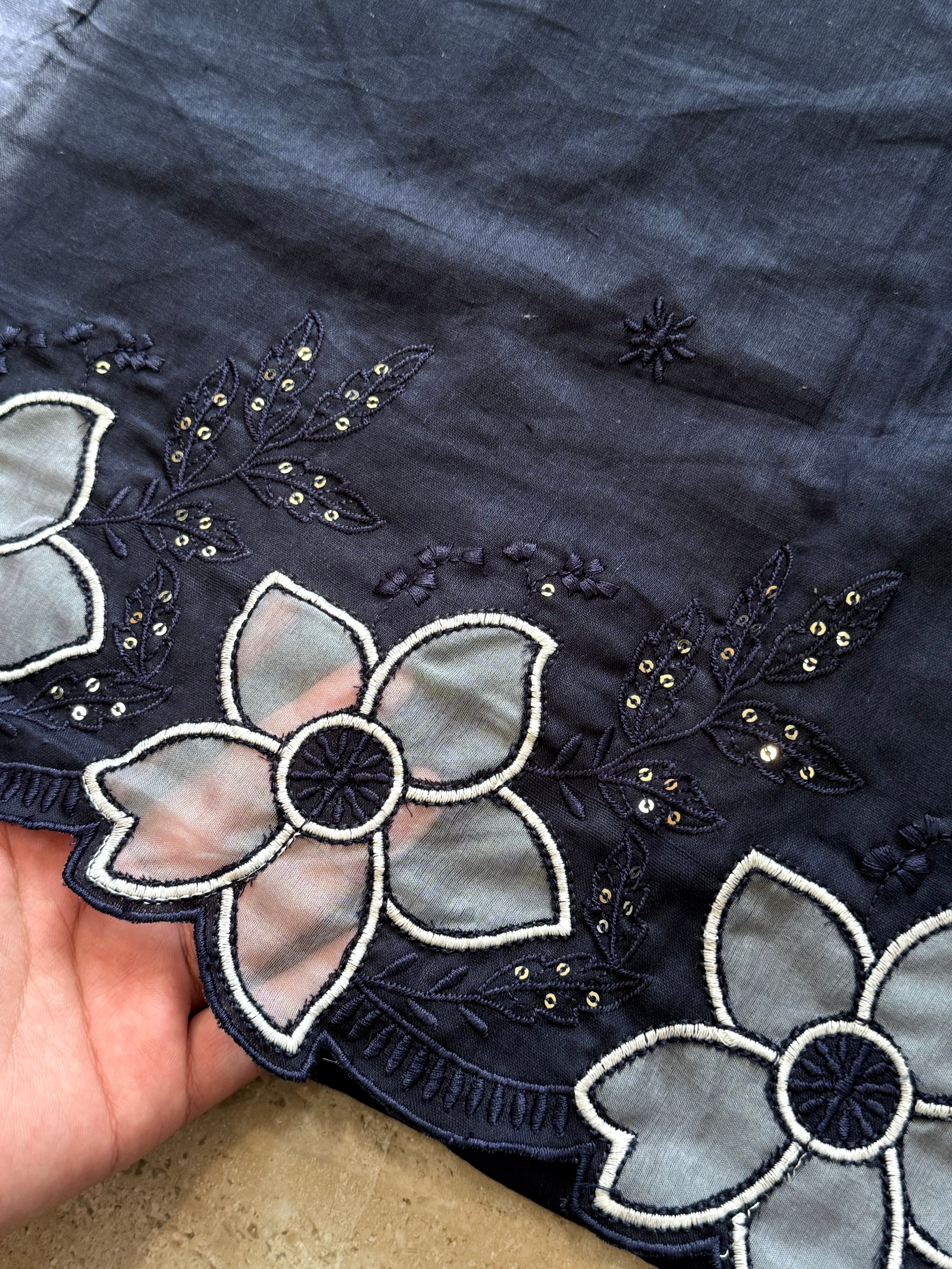 ROZANA CUTWORK PURE COTTON SUIT 2 Q