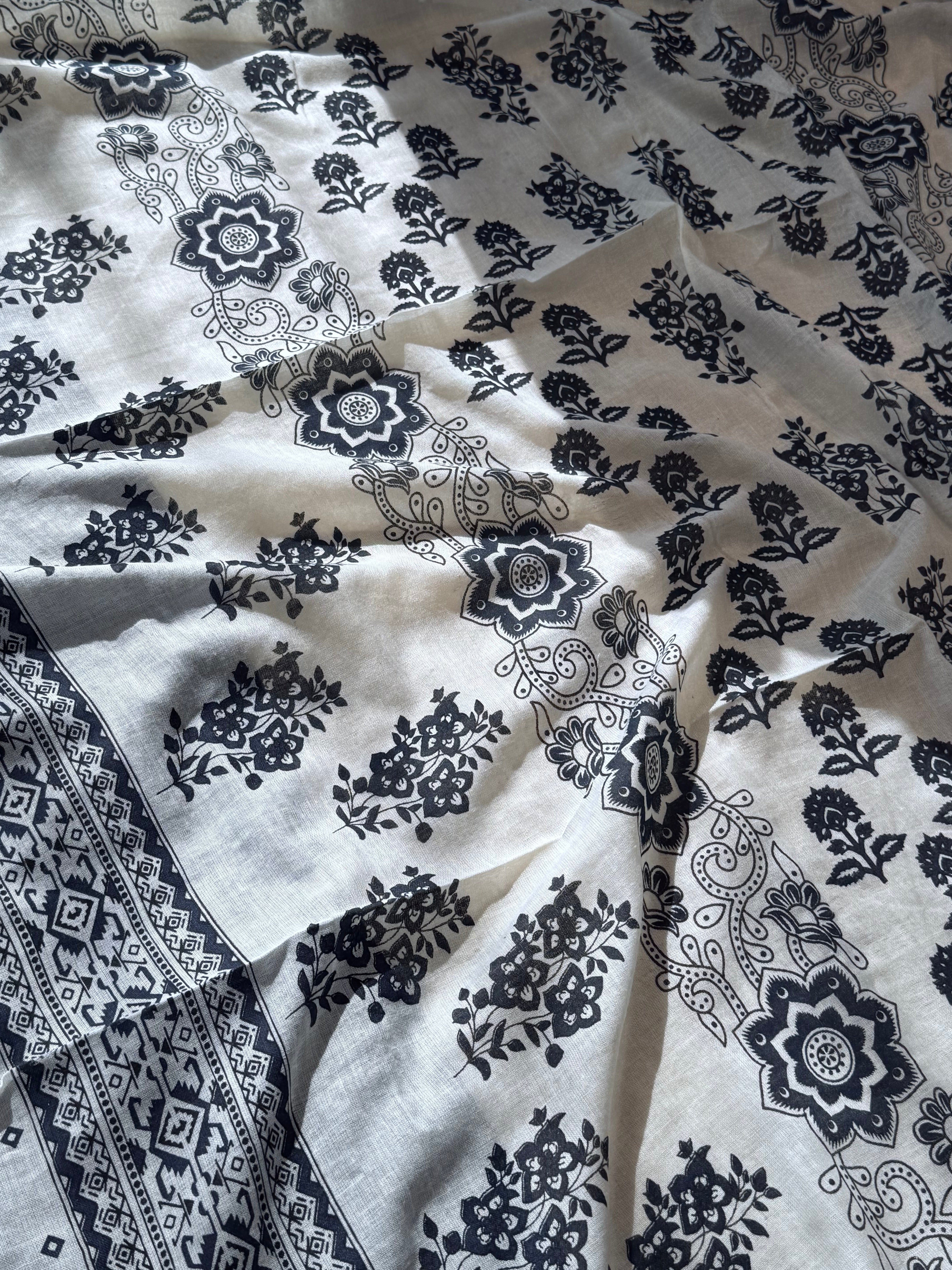 ROZANA CUTWORK PURE COTTON SUIT 1 Q