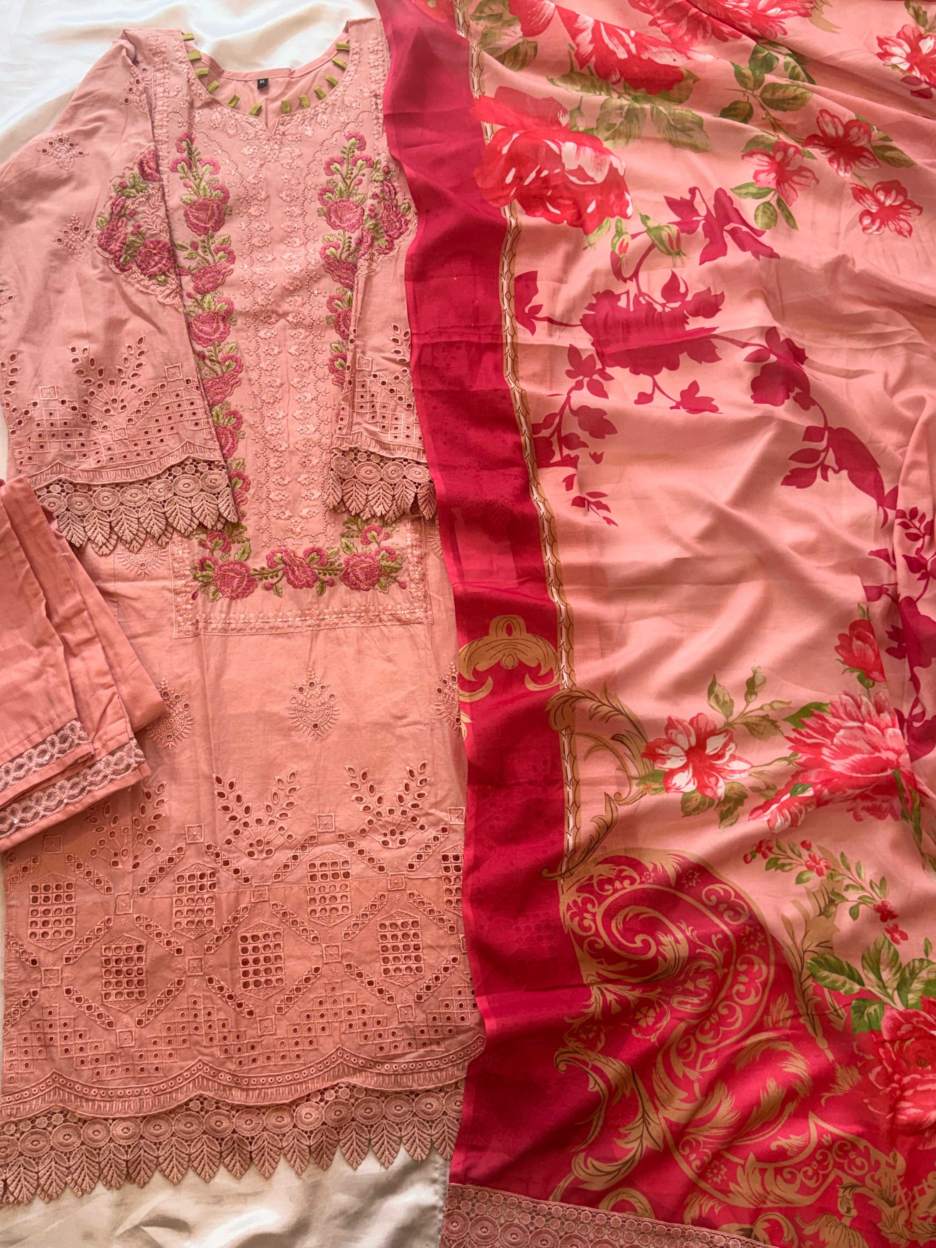 ELAF READYMADE EMBROIDERED SUIT 17 Q