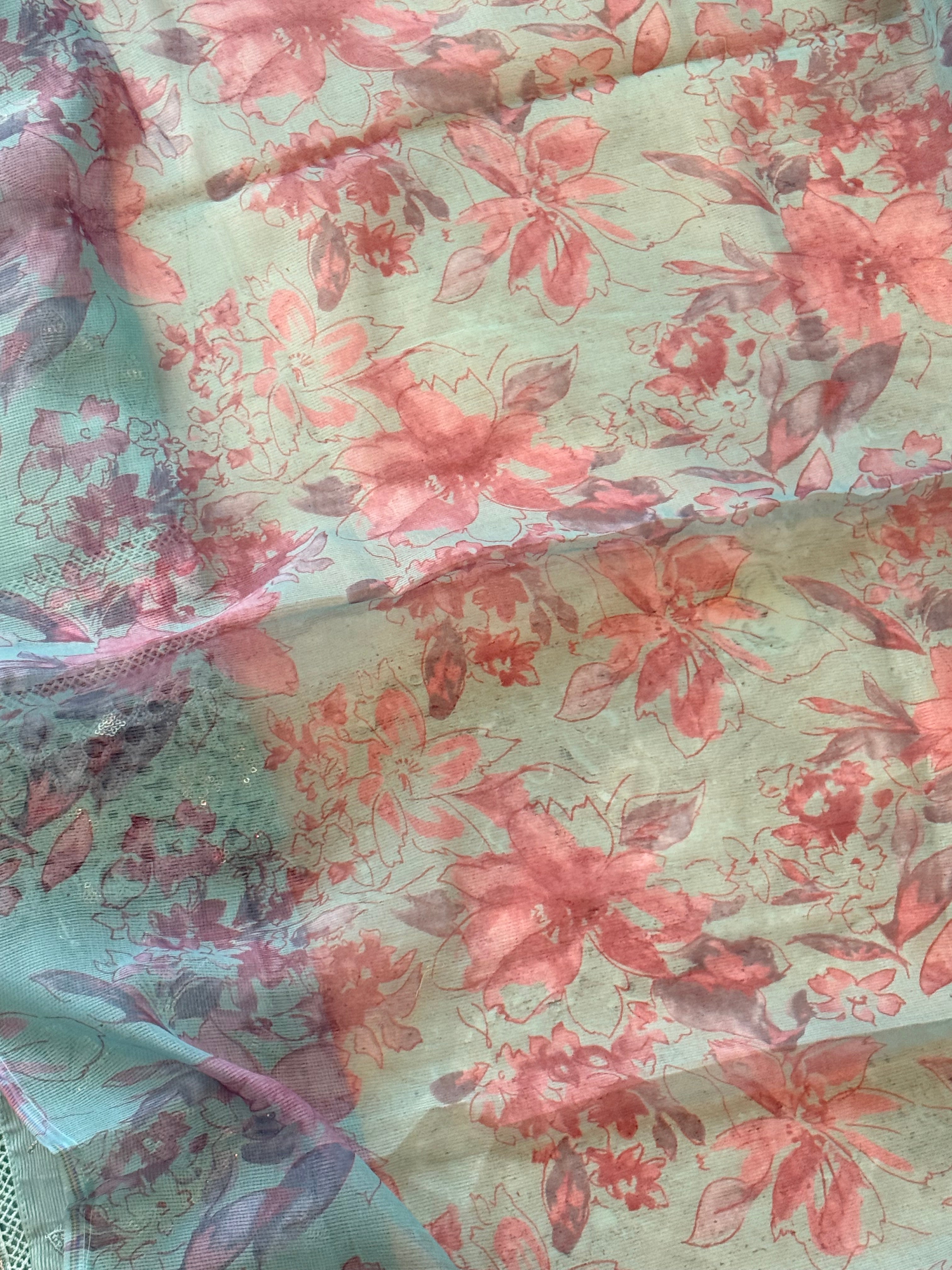 KOTA CHECKS READYMADE EMBROIDERY SUIT 1 Q