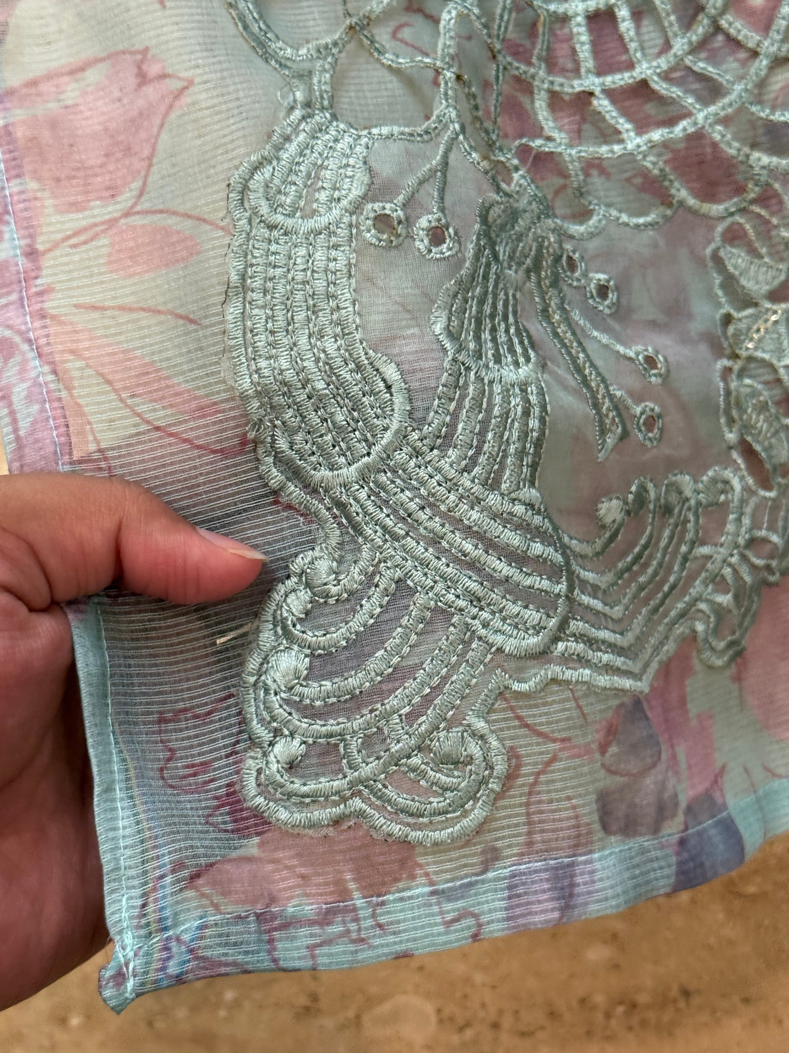 KOTA CHECKS READYMADE EMBROIDERY SUIT 1 Q