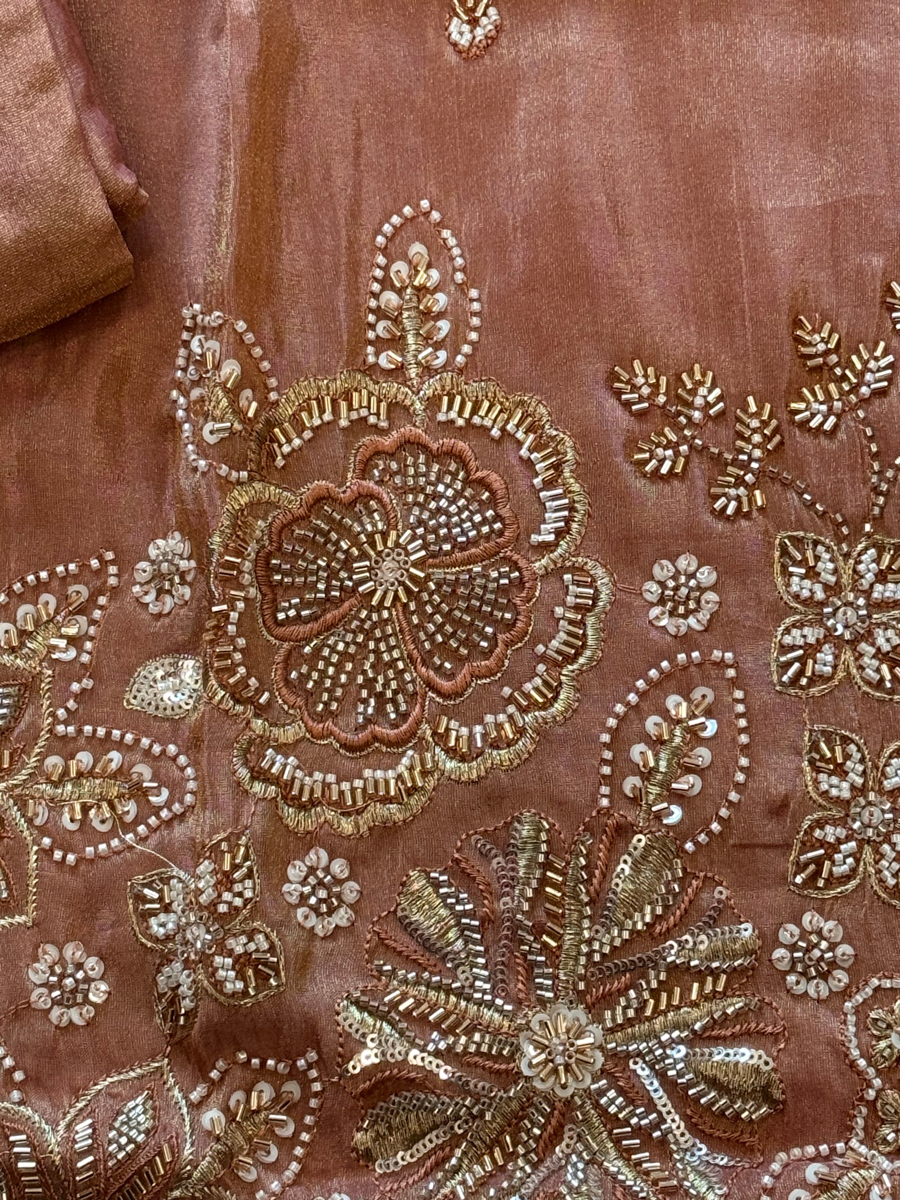 PARO SHIMMER HANDWORK SUIT 28 Q